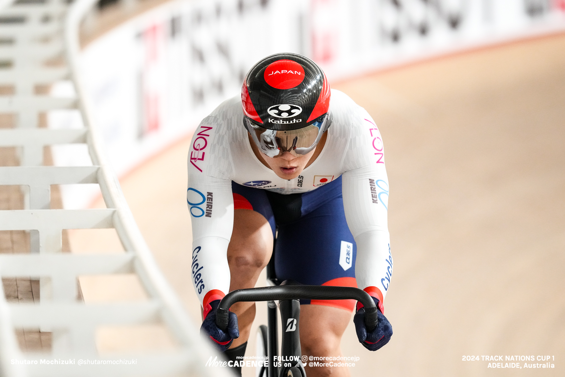 中野慎詞, NAKANO Shinji, JPN, 男子スプリント 予選, MEN'S Sprint Qualification 200mFTT, 2024トラックネーションズカップ アデレード, 2024 UCI TRACK NATIONS CUP Adelaide, Australia