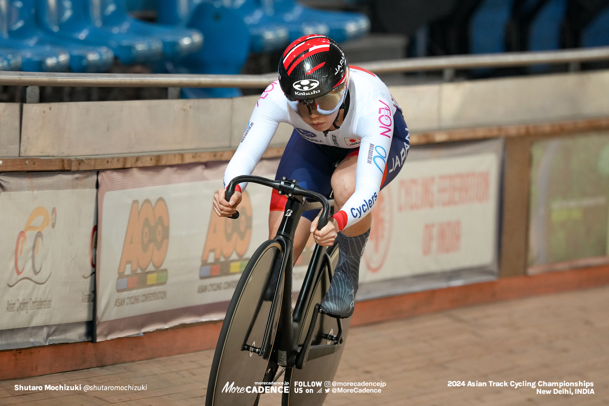 酒井亜樹, SAKAI Aki, JPN, 女子スプリント 予選, WOMEN'S Sprint Qualification 200mFTT, 2024アジア選手権トラック, 2024 ASIAN TRACK CYCLING CHAMPIONSHIPS, New Delhi, India