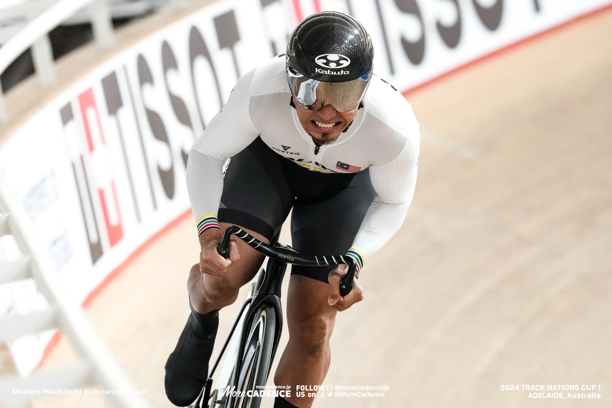 アジズルハスニ・アワン, AWANG Mohd Azizulhasni, MAS, 男子スプリント 予選, MEN'S Sprint Qualification 200mFTT, 2024トラックネーションズカップ アデレード, 2024 UCI TRACK NATIONS CUP Adelaide, Australia