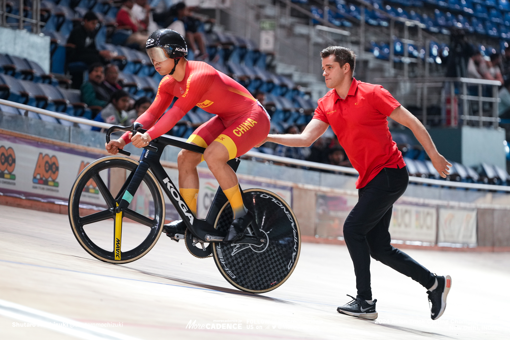 リ・チーウェイ, LI Zhiwei, テオ・ボス, CHN, 男子スプリント 決勝, MEN'S Sprint Final for Gold, 2024アジア選手権トラック, 2024 ASIAN TRACK CYCLING CHAMPIONSHIPS, New Delhi, India