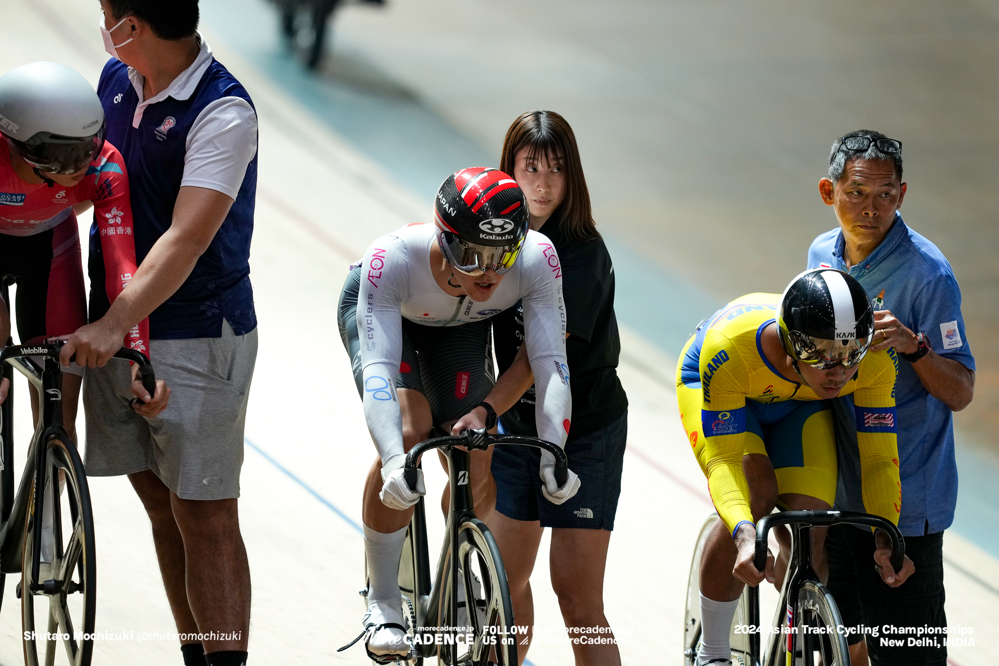 髙橋奏多, TAKAHASHI Kanata, 上野みなみ, JPN, 男子ジュニア ケイリン 1回戦, MEN'S Junior Keirin 1st Round, 2024アジア選手権トラック, 2024 ASIAN TRACK CYCLING CHAMPIONSHIPS, New Delhi, India