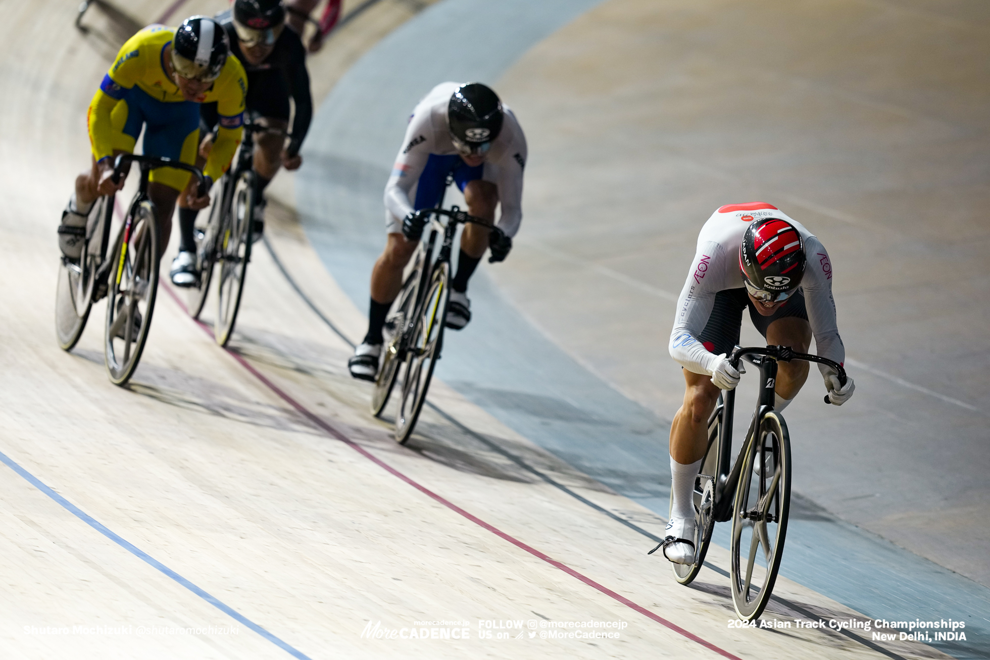 髙橋奏多, TAKAHASHI Kanata, JPN, 男子ジュニア ケイリン 1回戦, MEN'S Junior Keirin 1st Round, 2024アジア選手権トラック, 2024 ASIAN TRACK CYCLING CHAMPIONSHIPS, New Delhi, India