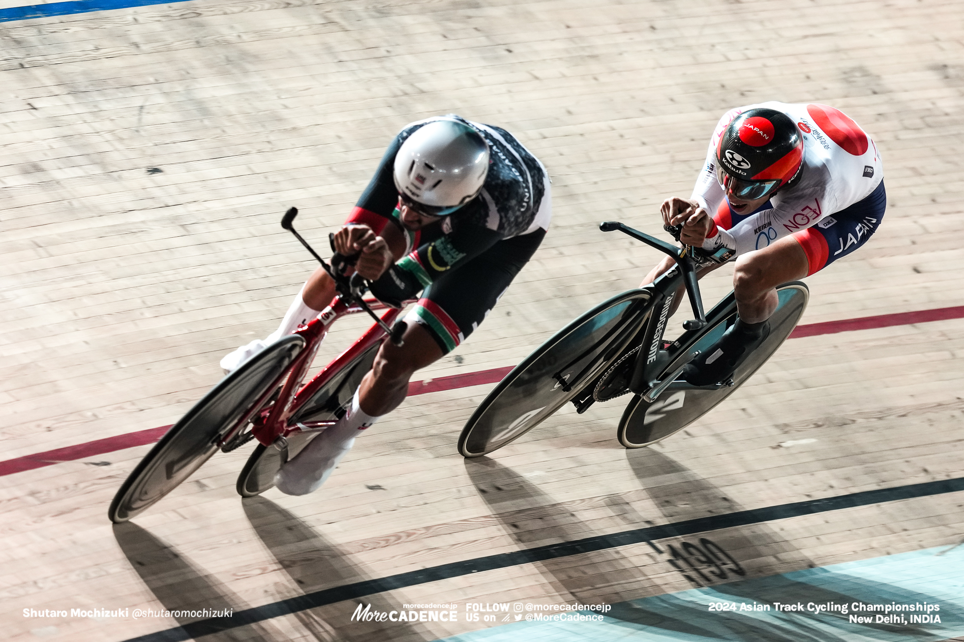 松田祥位, MATSUDA Shoi, JPN, モハマド・アルムタイウェイ, ALMUTAIWEI Mohammad, UAE, 男子個人パシュート 決勝, MEN'S Individual Pursuit Final for Gold, 2024アジア選手権トラック, 2024 ASIAN TRACK CYCLING CHAMPIONSHIPS, New Delhi, India