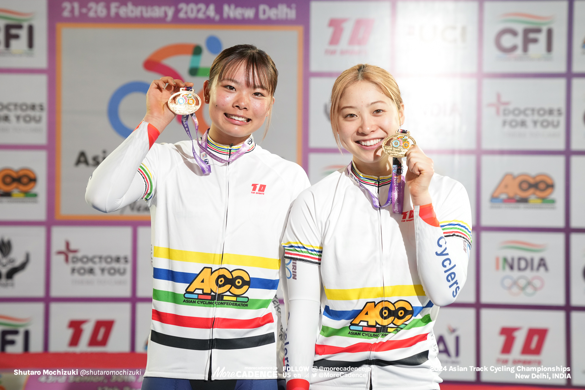 内野艶和, UCHINO Tsuyaka, 垣田真穂, KAKITA Maho, JPN, 女子マディソン, WOMEN'S Madison, 2024アジア選手権トラック, 2024 ASIAN TRACK CYCLING CHAMPIONSHIPS, New Delhi, India