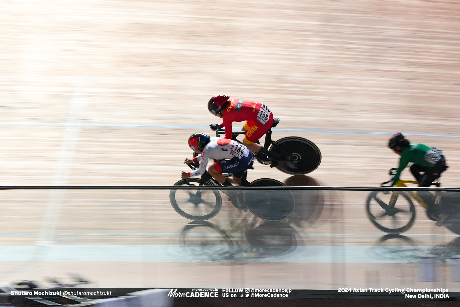 池田瑞紀, IKEDA Mizuki, JPN, 刘佳丽 リウ・ジャーリー, LIU Jiali, CHN, 女子スクラッチ, WOMEN'S Scratch Race, 2024アジア選手権トラック, 2024 ASIAN TRACK CYCLING CHAMPIONSHIPS, New Delhi, India