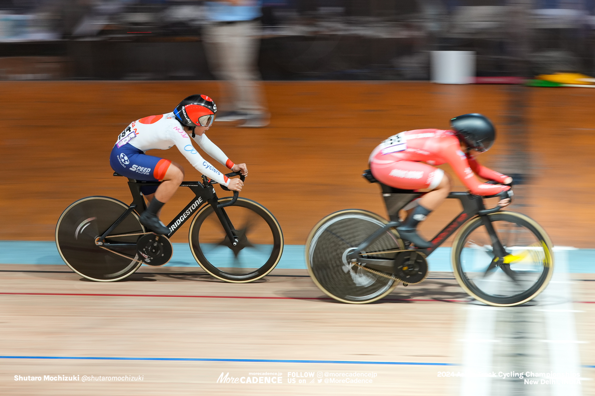 池田瑞紀, IKEDA Mizuki, JPN, 李思穎 リー・ジーウィン, LEE Sze Wing, HKG, 女子スクラッチ, WOMEN'S Scratch Race, 2024アジア選手権トラック, 2024 ASIAN TRACK CYCLING CHAMPIONSHIPS, New Delhi, India