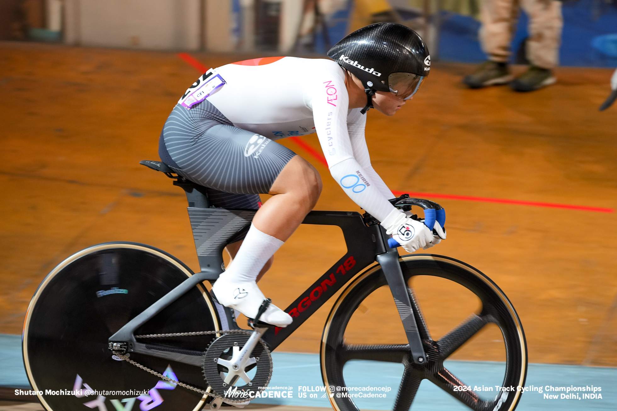 丸山留依, MARUYAMA Rui, JPN, 男子ジュニア ケイリン 決勝 1-6, MEN'S Junior Keirin Final 1-6, 2024アジア選手権トラック, 2024 ASIAN TRACK CYCLING CHAMPIONSHIPS, New Delhi, India