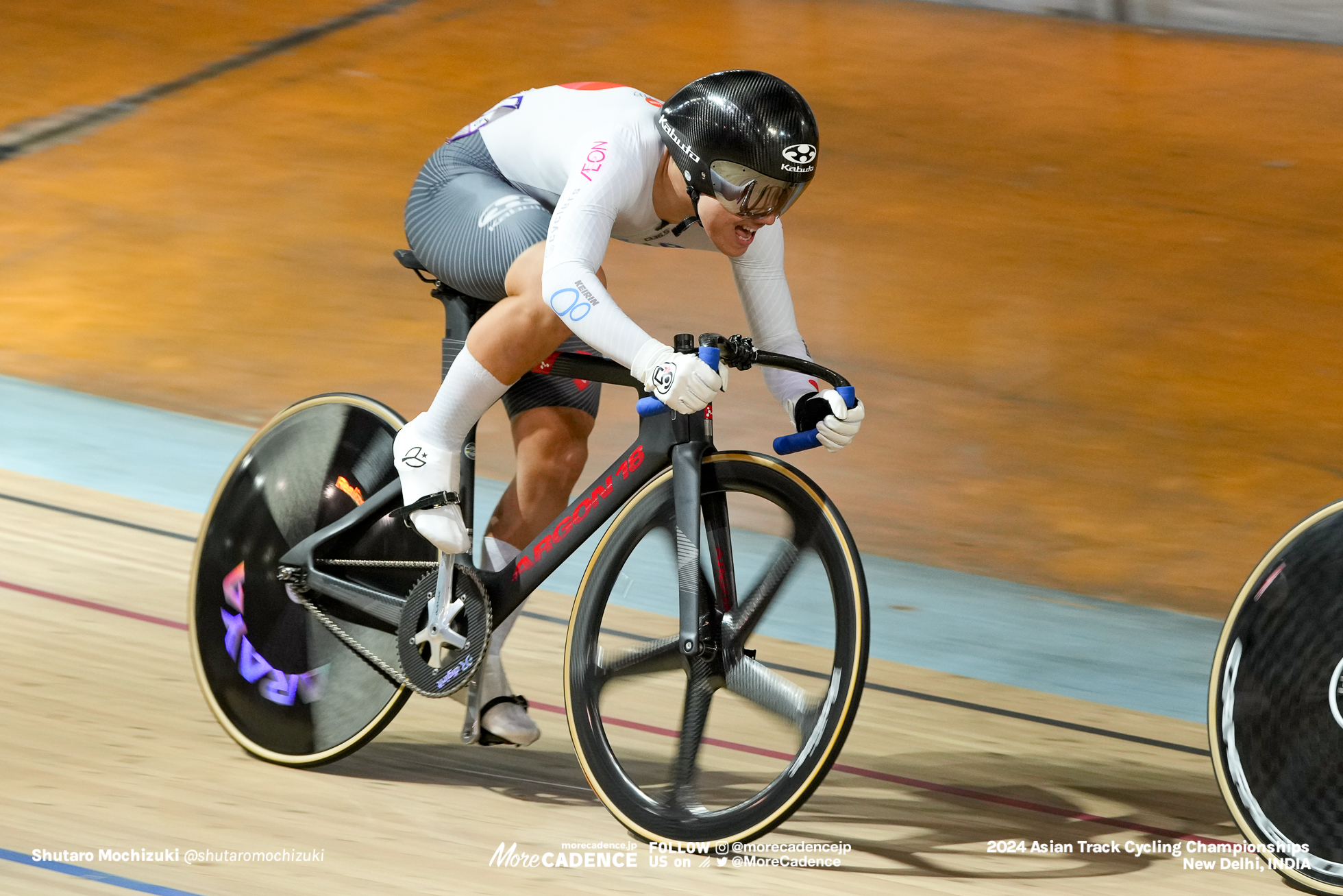 丸山留依, MARUYAMA Rui, JPN, 男子ジュニア ケイリン 決勝 1-6, MEN'S Junior Keirin Final 1-6, 2024アジア選手権トラック, 2024 ASIAN TRACK CYCLING CHAMPIONSHIPS, New Delhi, India