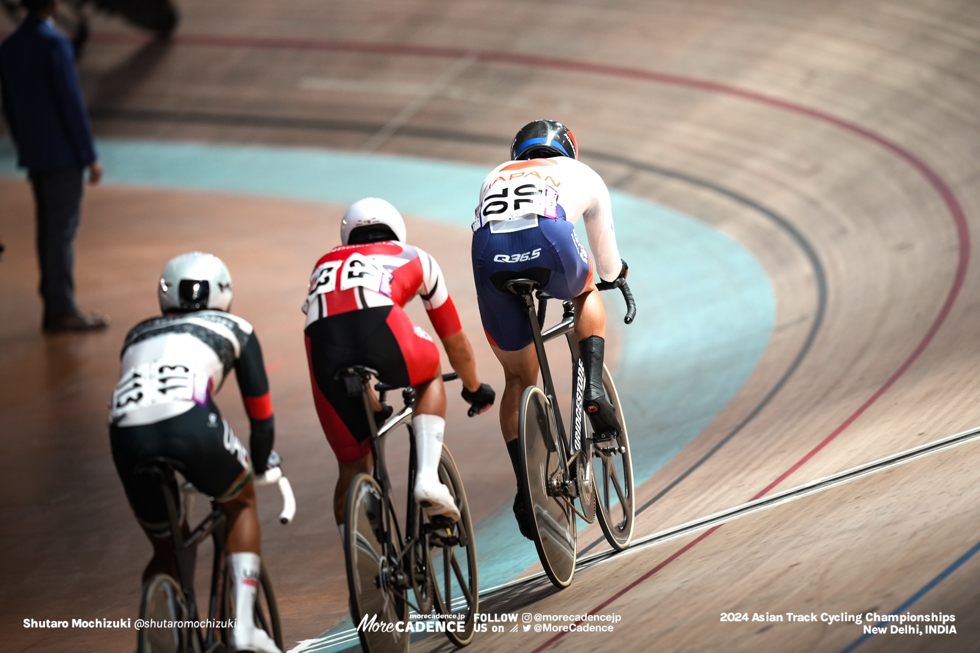 橋本英也, HASHIMOTO Eiya, JPN, ベルナルド・ファンアールト, VAN AERT Bernard Benyamin, INA, 男子オムニアム ポイントレース, MEN'S Omnium Points Race, 2024アジア選手権トラック, 2024 ASIAN TRACK CYCLING CHAMPIONSHIPS, New Delhi, India