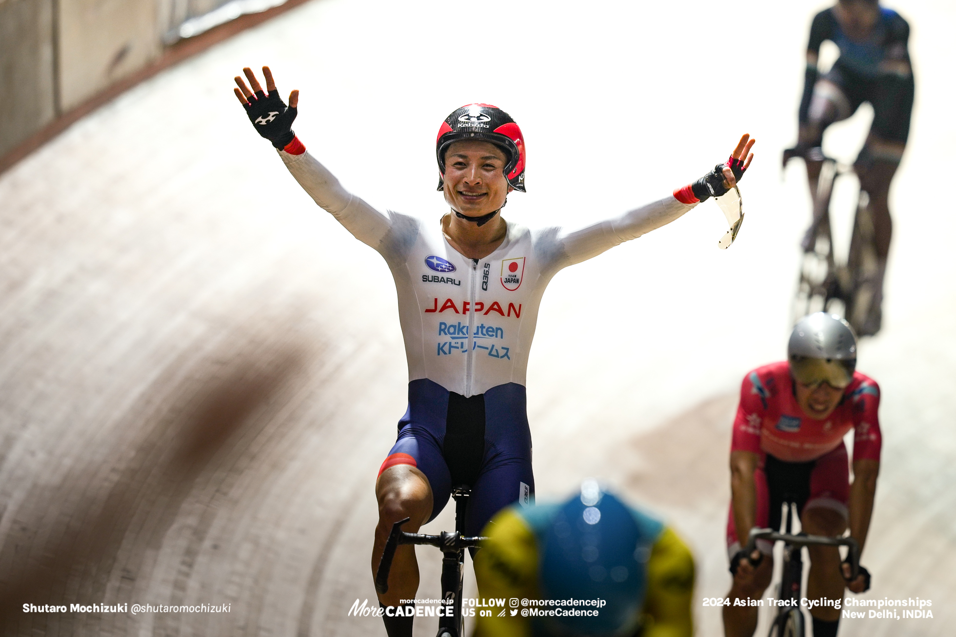 橋本英也, HASHIMOTO Eiya, JPN, 男子オムニアム ポイントレース, MEN'S Omnium Points Race, 2024アジア選手権トラック, 2024 ASIAN TRACK CYCLING CHAMPIONSHIPS, New Delhi, India