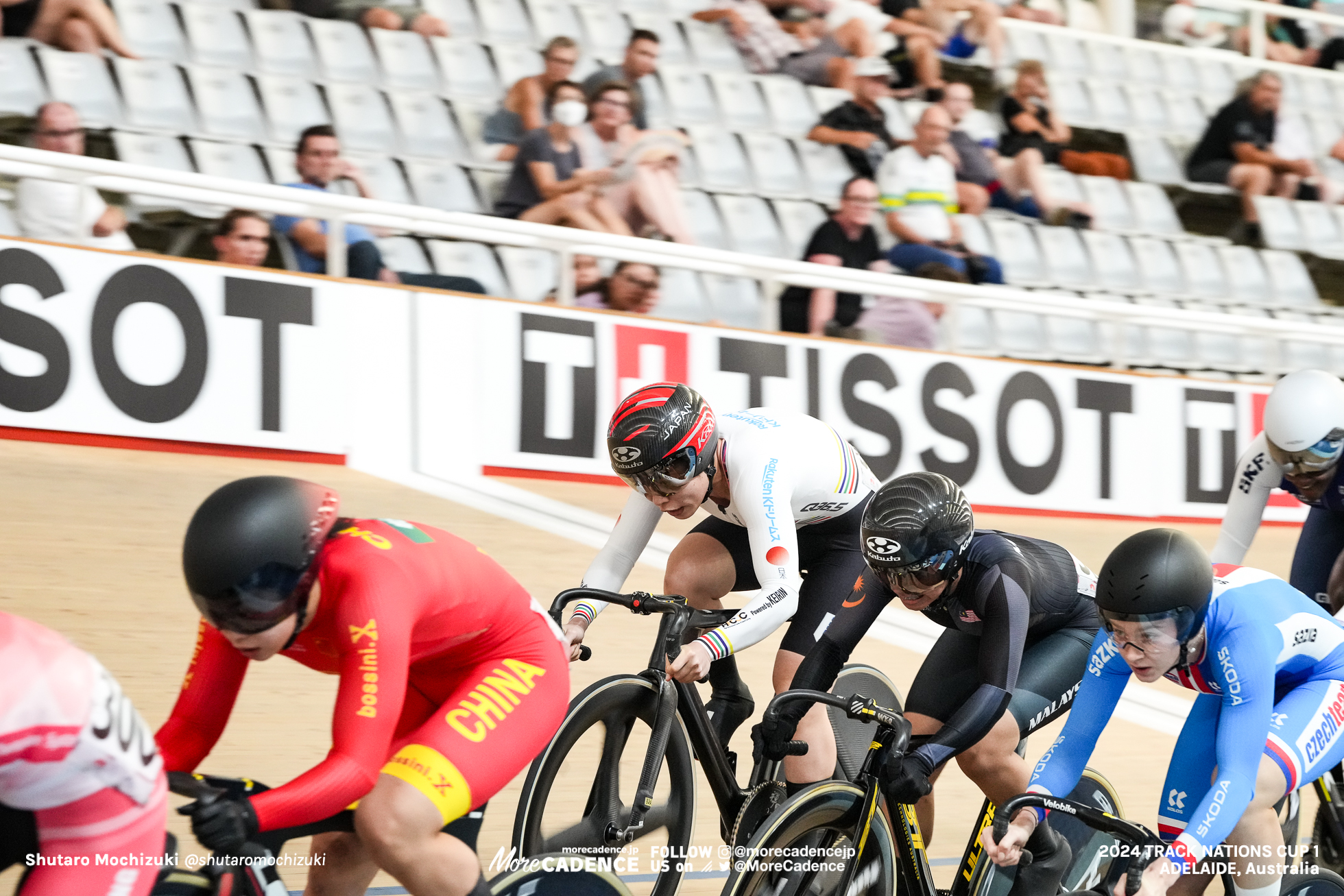 佐藤水菜, SATO Mina, JPN, 女子ケイリン 1回戦敗者復活戦, WOMEN'S Keirin 1st Round Repechage, 2024トラックネーションズカップ アデレード, 2024 UCI TRACK NATIONS CUP Adelaide, Australia