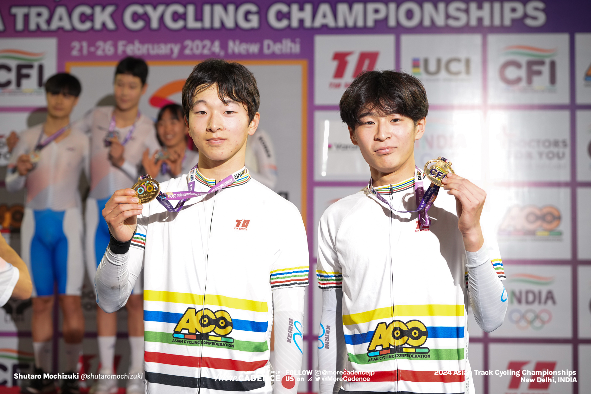 三浦一真, MIURA Kazuma, 木綿崚介, MOMEN Ryosuke, JPN, 男子ジュニア マディソン, MEN'S Junior Madison, 2024アジア選手権トラック, 2024 ASIAN TRACK CYCLING CHAMPIONSHIPS, New Delhi, India