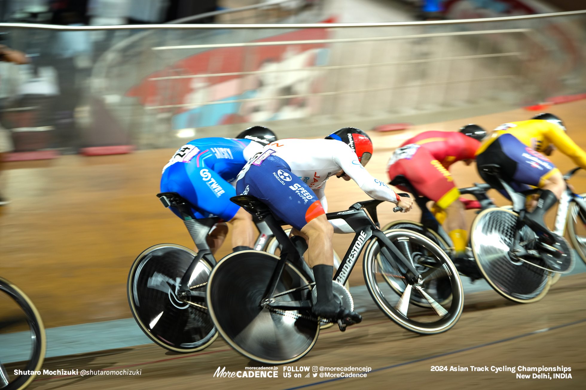 山﨑賢人, YAMASAKI Kento, JPN, 男子ケイリン 決勝 1-6, MEN'S Keirin Final 1-6, 2024アジア選手権トラック, 2024 ASIAN TRACK CYCLING CHAMPIONSHIPS, New Delhi, India