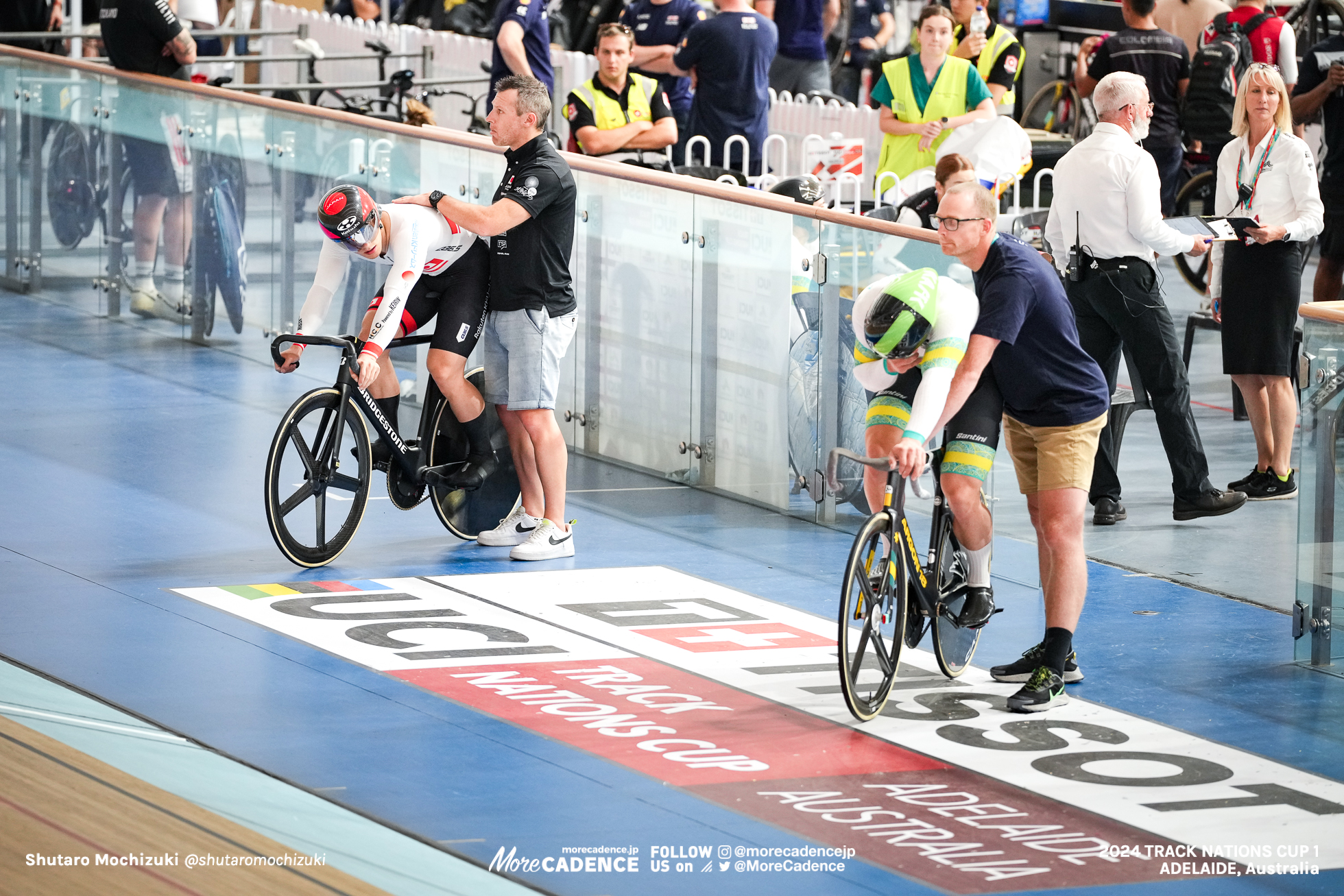 太田海也, OTA Kaiya, JPN, マシュー・リチャードソン, RICHARDSON Matthew, AUS, 男子スプリント 決勝, MEN'S Sprint Final for Gold, 2024トラックネーションズカップ アデレード, 2024 UCI TRACK NATIONS CUP Adelaide, Australia