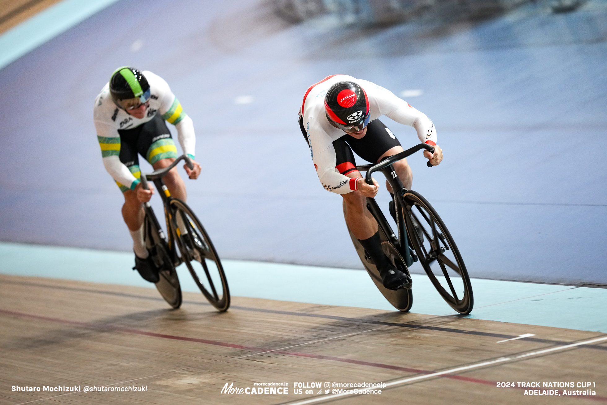 太田海也, OTA Kaiya, JPN, マシュー・リチャードソン, RICHARDSON Matthew, AUS, 男子スプリント 決勝, MEN'S Sprint Final for Gold, 2024トラックネーションズカップ アデレード, 2024 UCI TRACK NATIONS CUP Adelaide, Australia