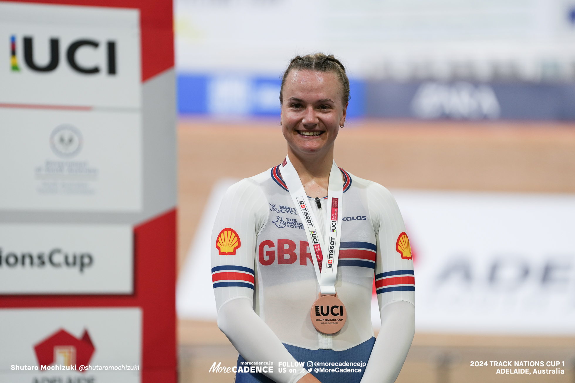 ジェシカ・ロバーツ, ROBERTS Jessica, GBR, 女子エリミネーション, WOMEN'S Elimination, 2024トラックネーションズカップ アデレード, 2024 UCI TRACK NATIONS CUP Adelaide, Australia