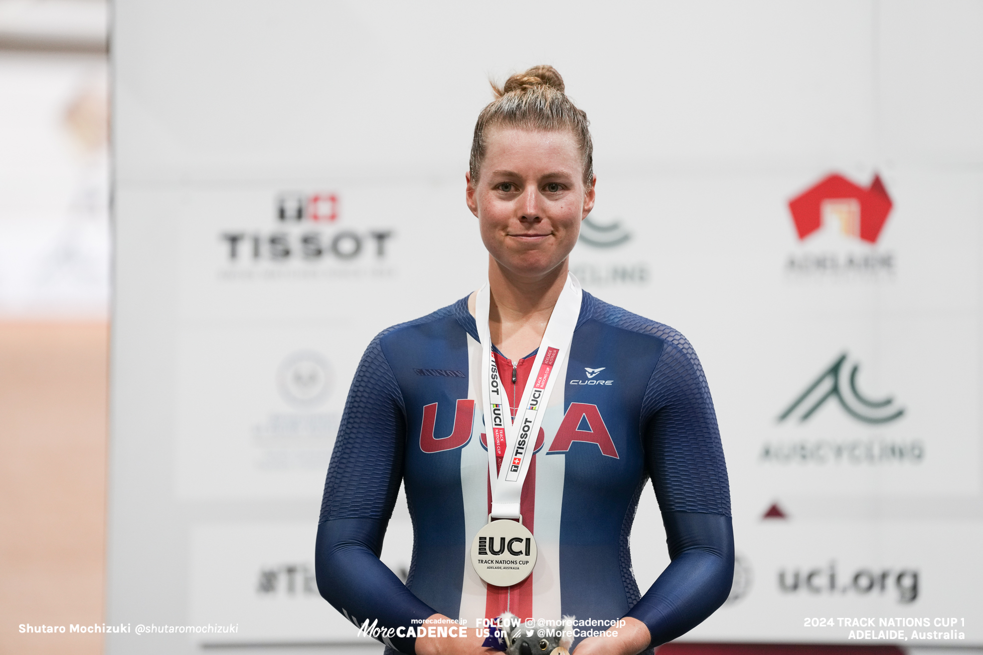 ジェニファー・バレンテ, VALENTE Jennifer, USA, 女子エリミネーション, WOMEN'S Elimination, 2024トラックネーションズカップ アデレード, 2024 UCI TRACK NATIONS CUP Adelaide, Australia