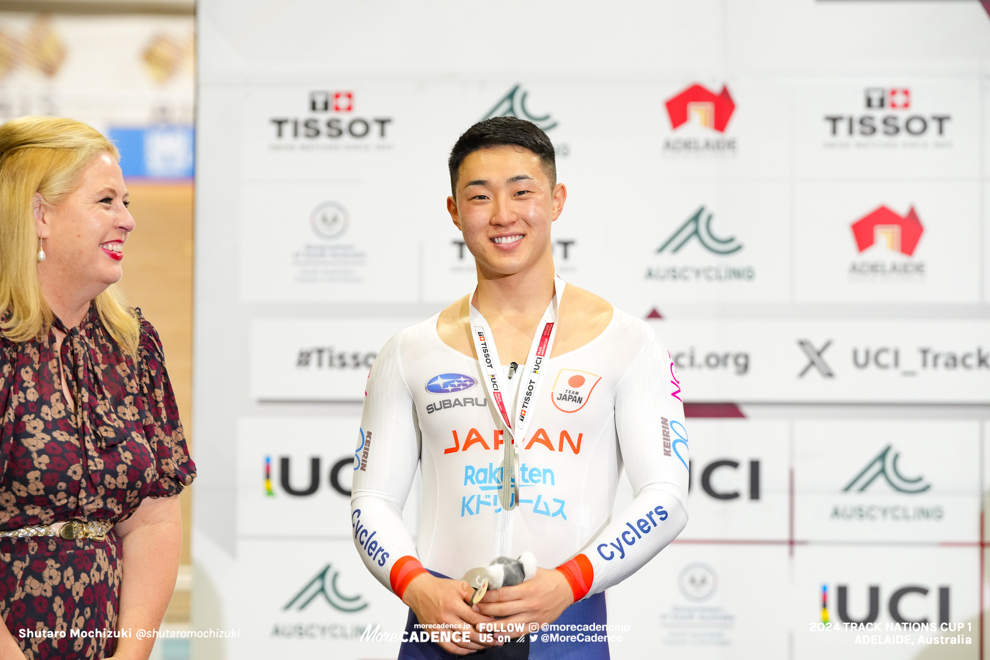 中野慎詞, NAKANO Shinji, JPN, 男子ケイリン, MEN'S Keirin, 2024トラックネーションズカップ アデレード, 2024 UCI TRACK NATIONS CUP Adelaide, Australia