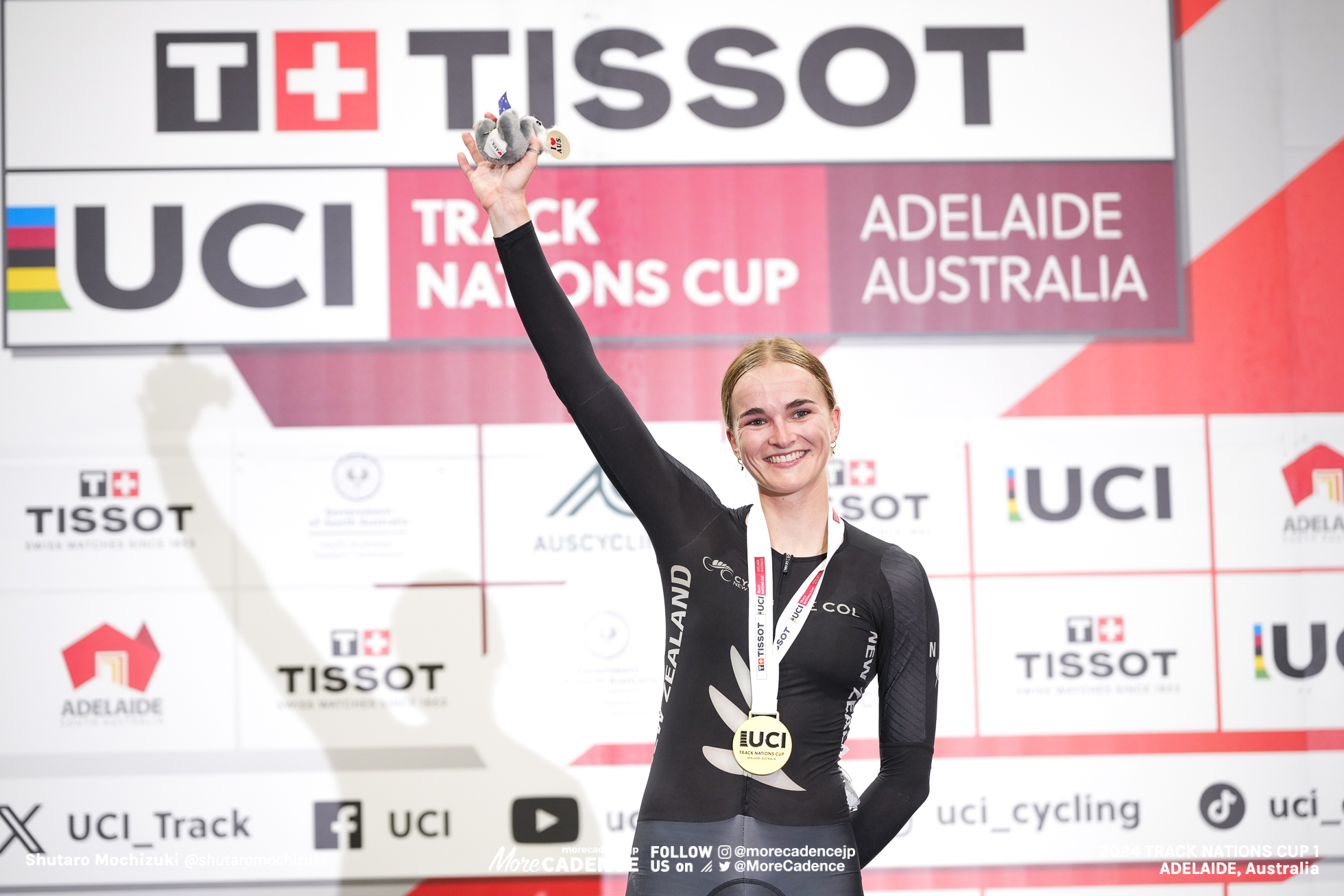 アリー・ウォラストン, WOLLASTON Ally, NZL, 女子オムニアム, WOMEN'S Omnium, 2024トラックネーションズカップ アデレード, 2024 UCI TRACK NATIONS CUP Adelaide, Australia