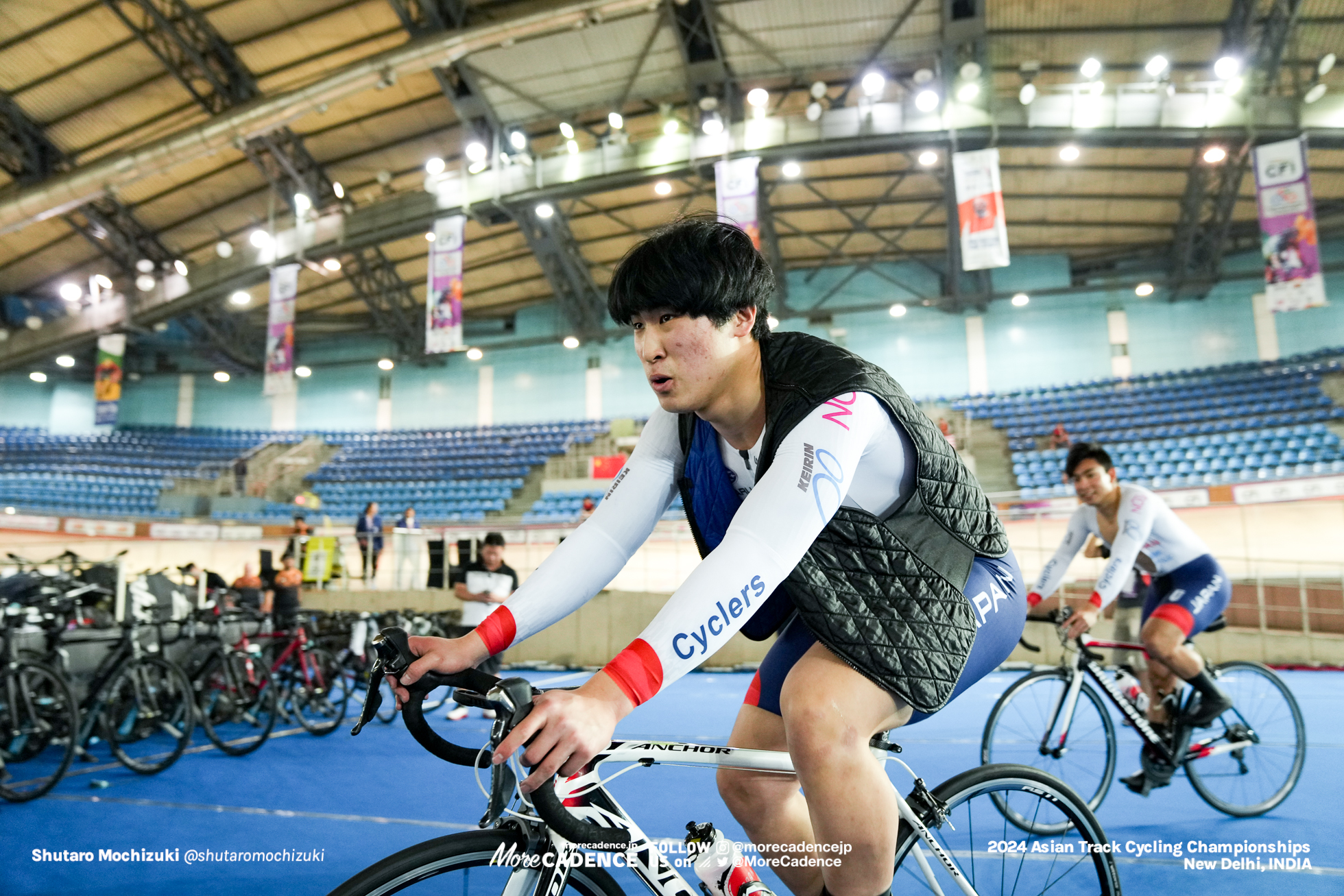 中石湊, NAKAISHI Minato, JPN, 男子チームスプリント 決勝, MEN'S Team Sprint Final for Gold, 2024アジア選手権トラック, 2024 ASIAN TRACK CYCLING CHAMPIONSHIPS, New Delhi, India