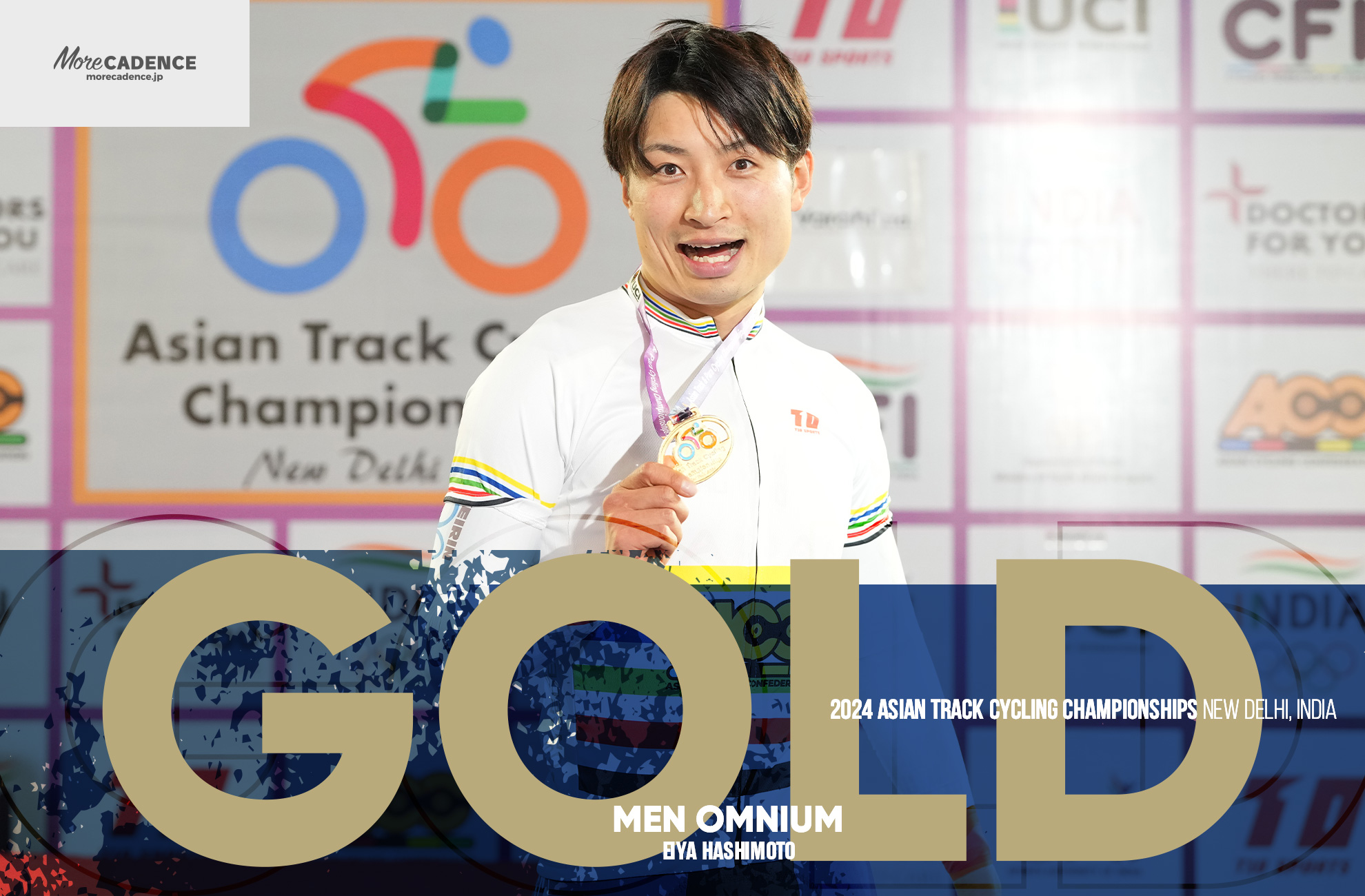 橋本英也, HASHIMOTO Eiya, JPN, 男子オムニアム, MEN'S Omnium, 2024アジア選手権トラック, 2024 ASIAN TRACK CYCLING CHAMPIONSHIPS, New Delhi, India