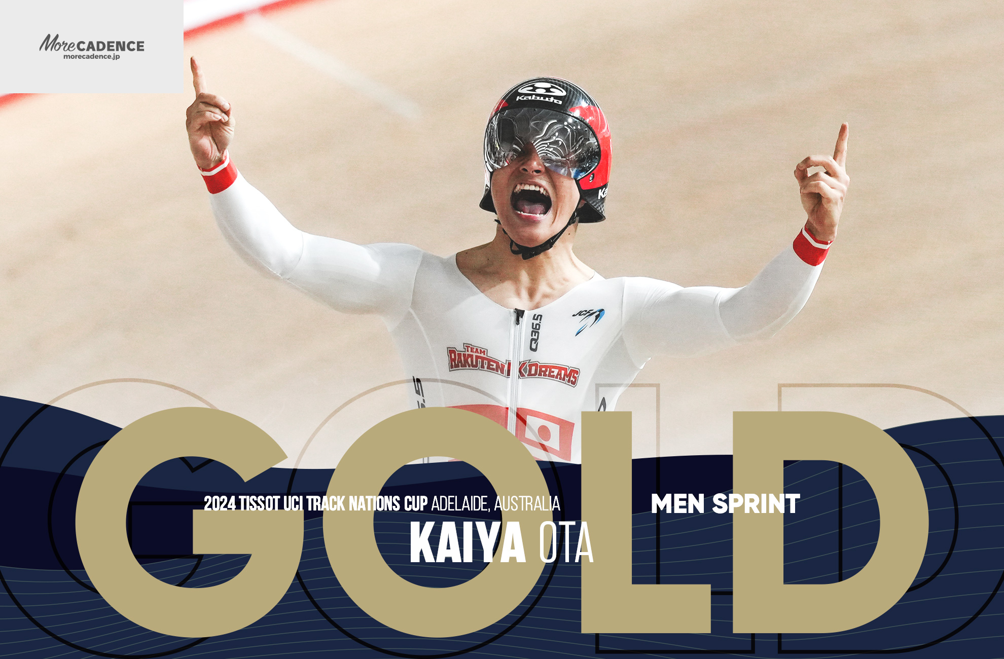 太田海也, OTA Kaiya, JPN, 男子スプリント, MEN'S Sprint, 2024トラックネーションズカップ アデレード, 2024 UCI TRACK NATIONS CUP Adelaide, Australia