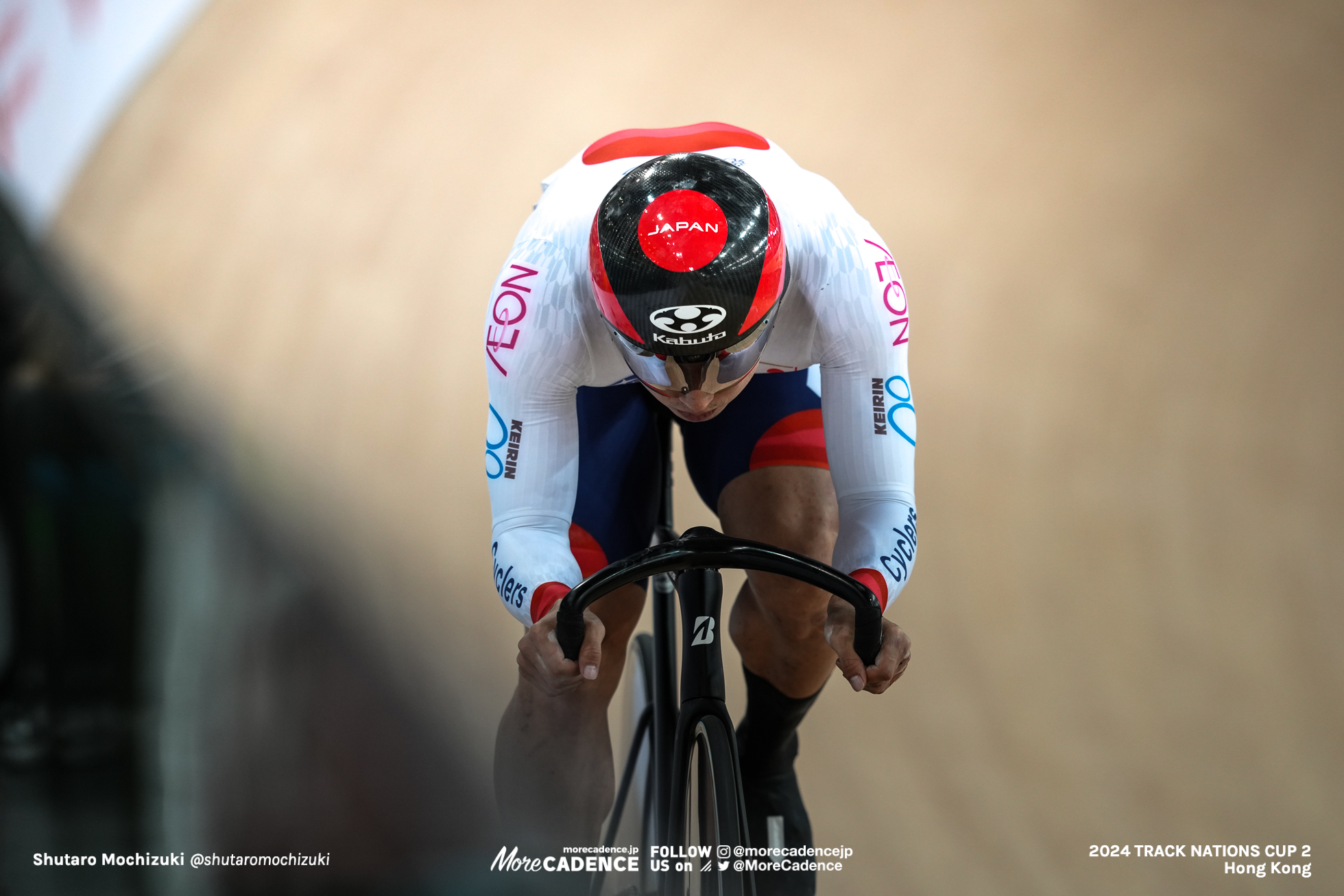 山﨑賢人, YAMASAKI Kento, JPN, 男子スプリント 予選, MEN'S Sprint Qualification 200mFTT, 2024トラックネーションズカップ 香港, 2024 UCI TRACK NATIONS CUP Hong Kong