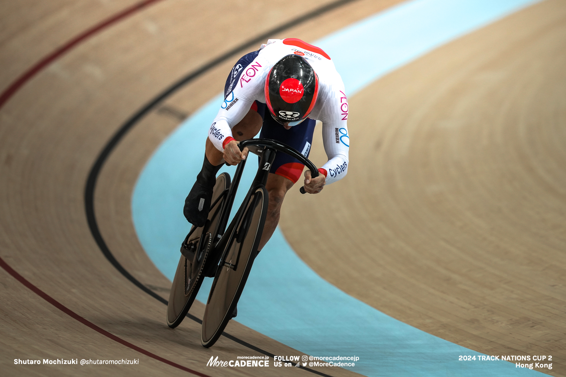 山﨑賢人, YAMASAKI Kento, JPN, 男子スプリント 予選, MEN'S Sprint Qualification 200mFTT, 2024トラックネーションズカップ 香港, 2024 UCI TRACK NATIONS CUP Hong Kong