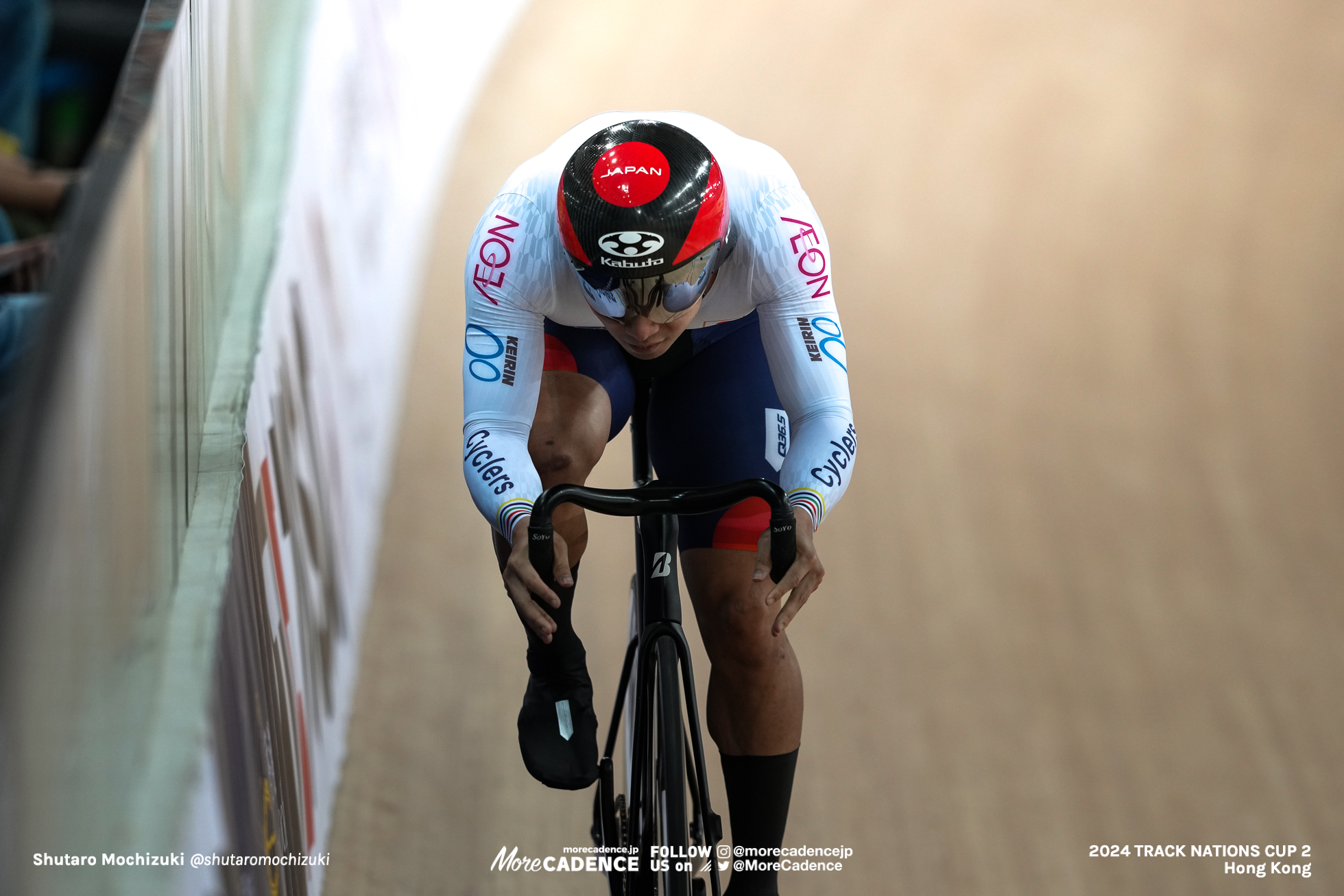 小原佑太, OBARA Yuta, JPN, 男子スプリント 予選, MEN'S Sprint Qualification 200mFTT, 2024トラックネーションズカップ 香港, 2024 UCI TRACK NATIONS CUP Hong Kong