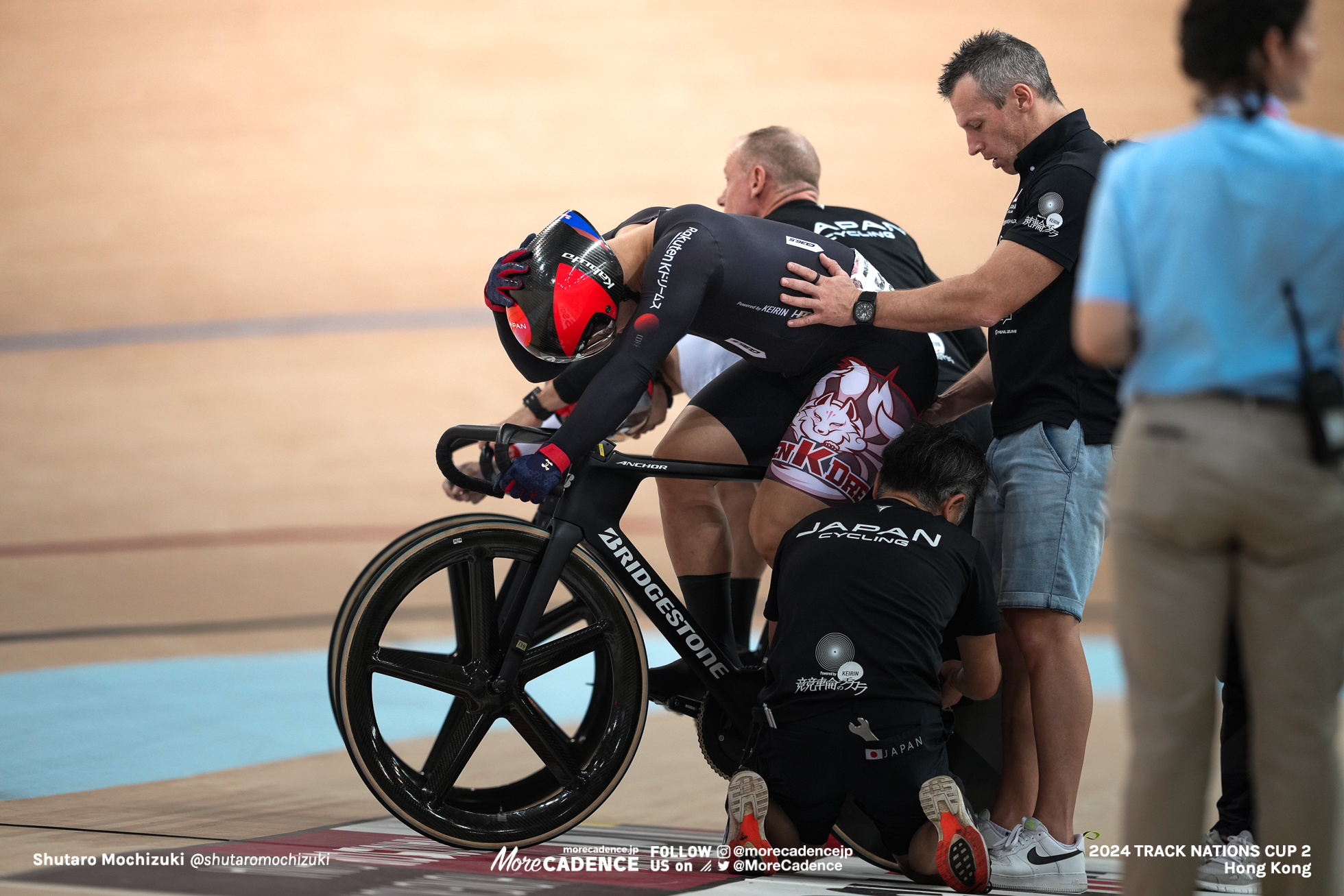 中野慎詞, NAKANO Shinji, JPN, 男子スプリント 1回戦, MEN'S Sprint 1st Round, 2024トラックネーションズカップ 香港, 2024 UCI TRACK NATIONS CUP Hong Kong