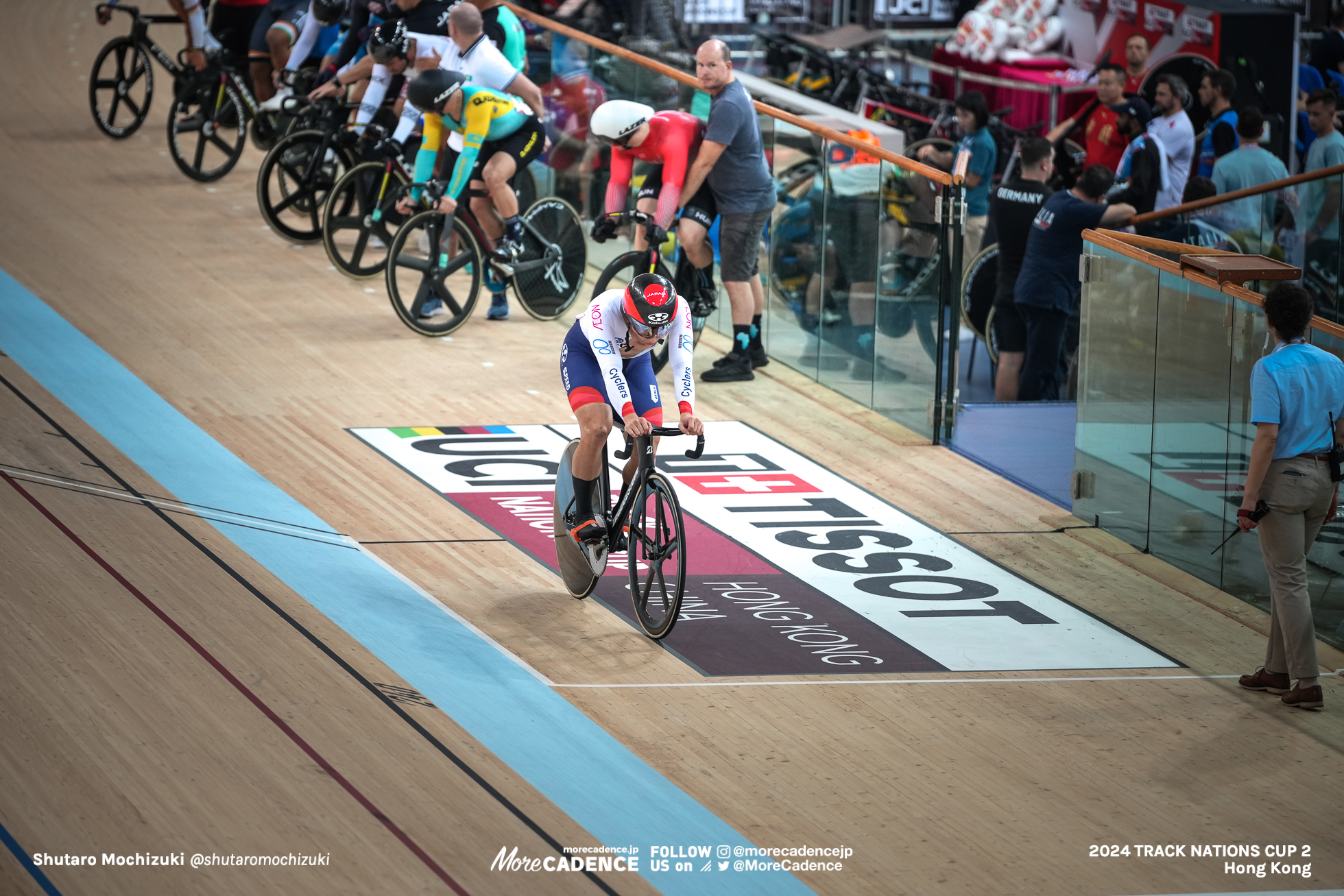 小原佑太, OBARA Yuta, JPN, 男子ケイリン 1回戦敗者復活戦, MEN'S Keirin 1st Round Repechage, 2024トラックネーションズカップ 香港, 2024 UCI TRACK NATIONS CUP Hong Kong