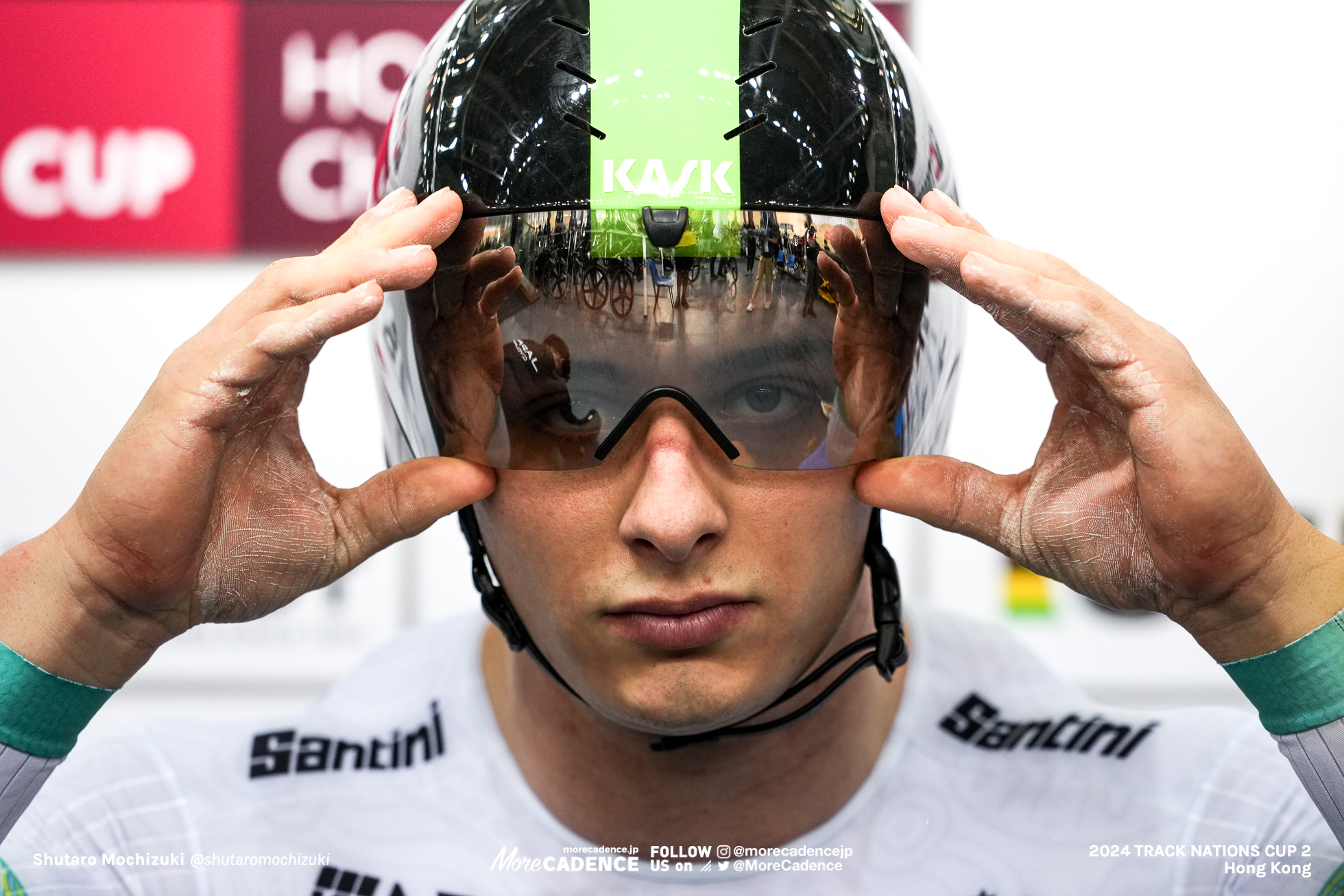 マシュー・リチャードソン, RICHARDSON Matthew, AUS, 男子スプリント 2回戦, MEN'S Sprint 2nd Round, 2024トラックネーションズカップ 香港, 2024 UCI TRACK NATIONS CUP Hong Kong