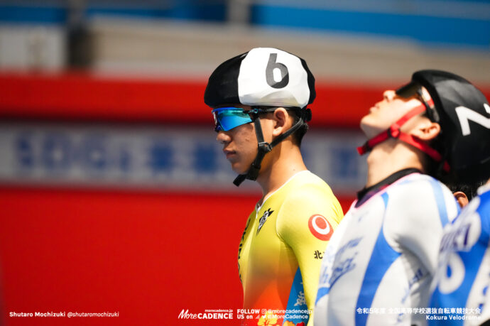 久貝一心, 北中城, 男子ケイリン, 令和5年度 全国高等学校選抜自転車競技大会, 小倉競輪場