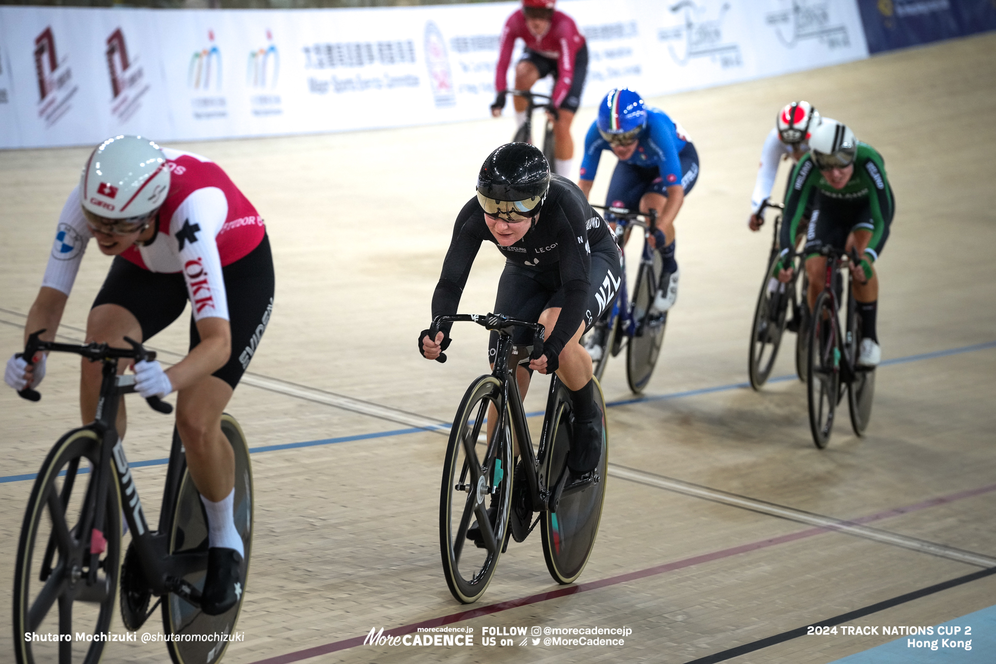 エミリー・シャーマン, SHEARMAN Emily, NZL, 女子マディソン, WOMEN'S Madison, 2024トラックネーションズカップ 香港, 2024 UCI TRACK NATIONS CUP Hong Kong