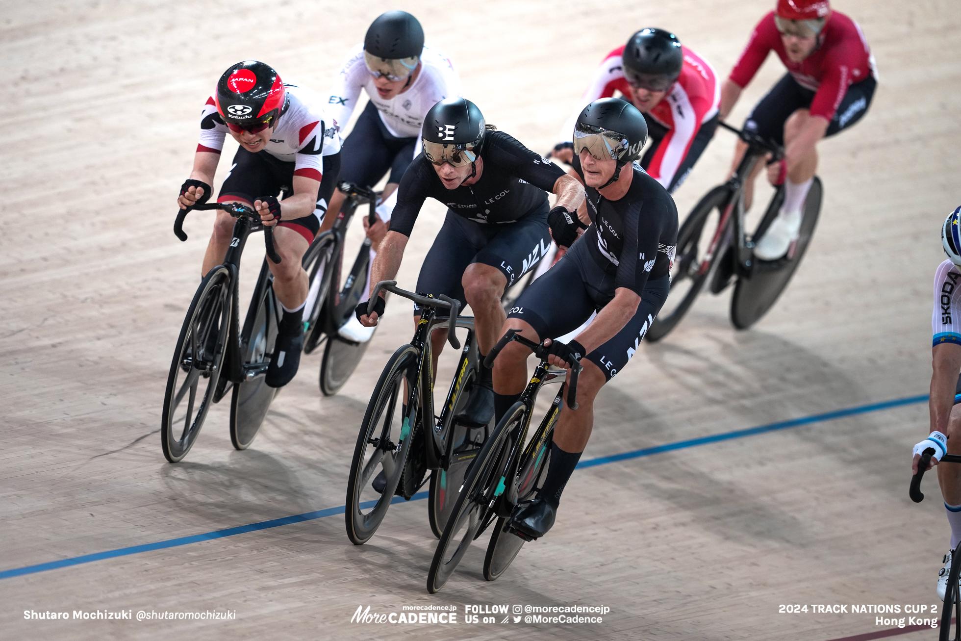 兒島直樹, KOJIMA Naoki, JPN, アーロン・ゲイト, GATE Aaron Murray, キャンベル・スチュワート, STEWART Campbell, NZL, 男子マディソン, MEN'S Madison, 2024トラックネーションズカップ 香港, 2024 UCI TRACK NATIONS CUP Hong Kong