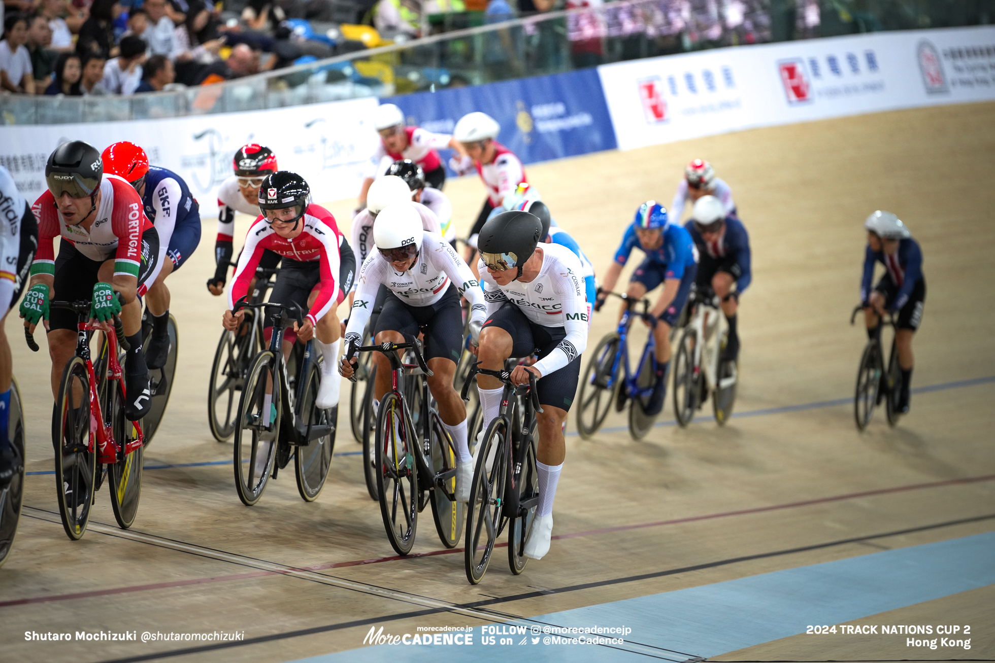 リカルド・ペナ サラース, PENA SALAS Ricardo, フェルナンド ガブリエル・ナヴァ ロモ, NAVA ROMO Fernando Gabriel, MEX, 男子マディソン, MEN'S Madison, 2024トラックネーションズカップ 香港, 2024 UCI TRACK NATIONS CUP Hong Kong