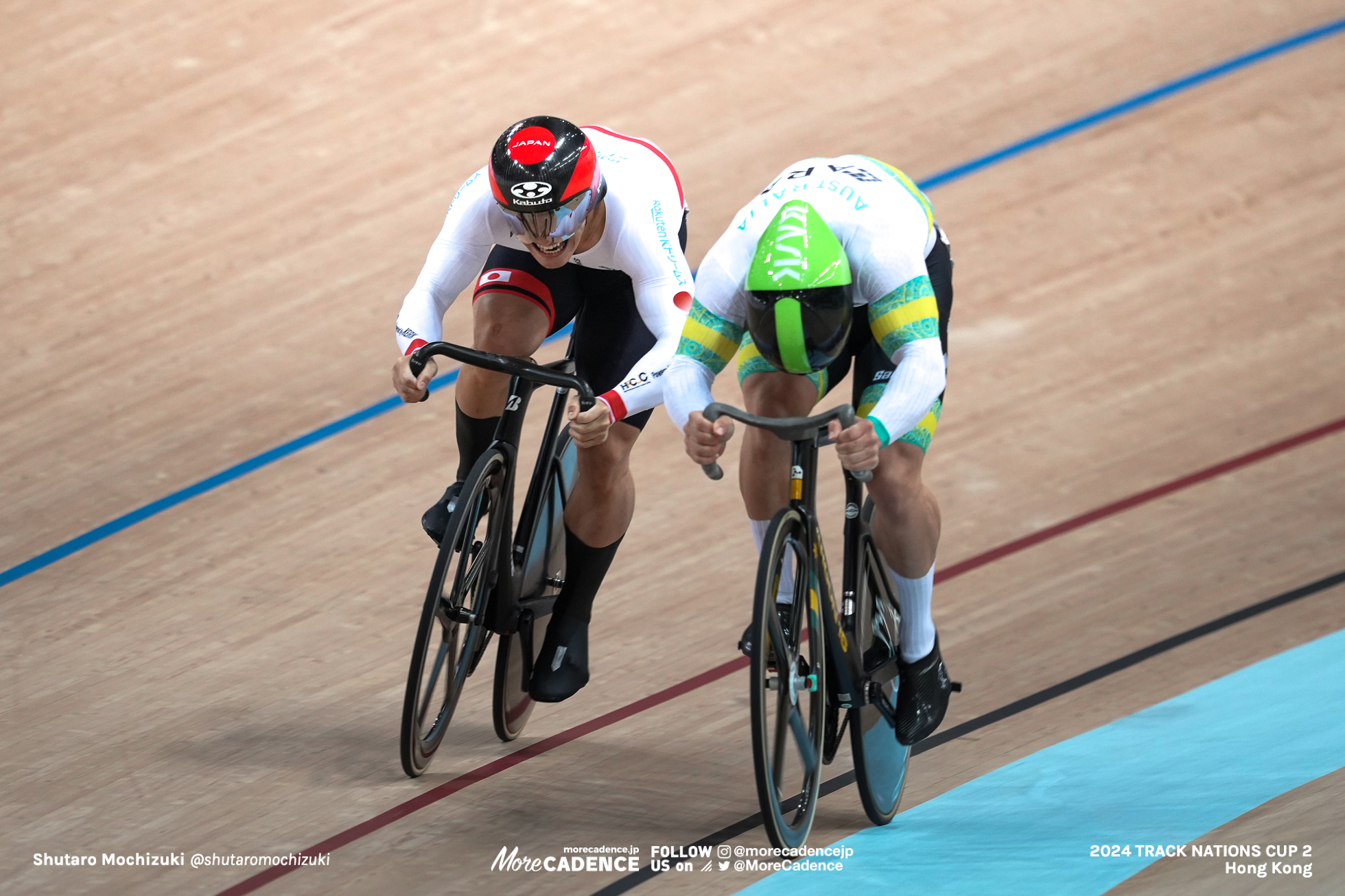 太田海也, OTA Kaiya, JPN, マシュー・リチャードソン, RICHARDSON Matthew, AUS, 男子スプリント 決勝, MEN'S Sprint Final for Gold, 2024トラックネーションズカップ 香港, 2024 UCI TRACK NATIONS CUP Hong Kong