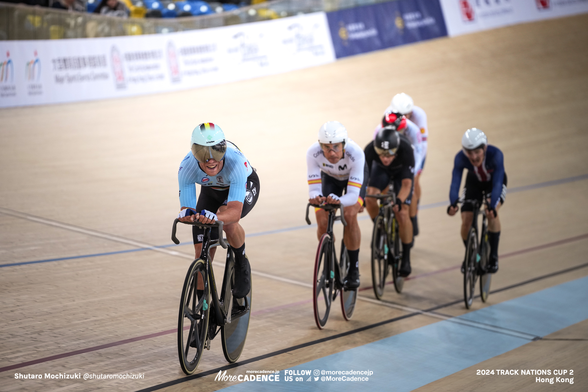 ジュールス・ヘスタース, HESTERS Jules, BEL, 男子オムニアム ポイントレース, MEN'S Omnium Points Race, 2024トラックネーションズカップ 香港, 2024 UCI TRACK NATIONS CUP Hong Kong