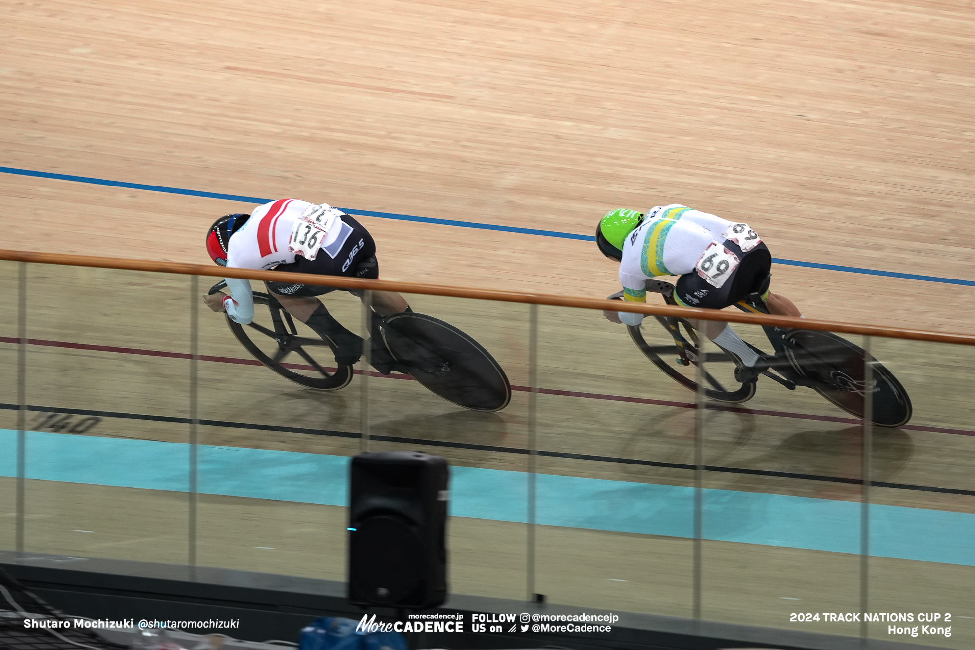 太田海也, OTA Kaiya, JPN, マシュー・リチャードソン, RICHARDSON Matthew, AUS, 男子スプリント 決勝, MEN'S Sprint Final for Gold, 2024トラックネーションズカップ 香港, 2024 UCI TRACK NATIONS CUP Hong Kong