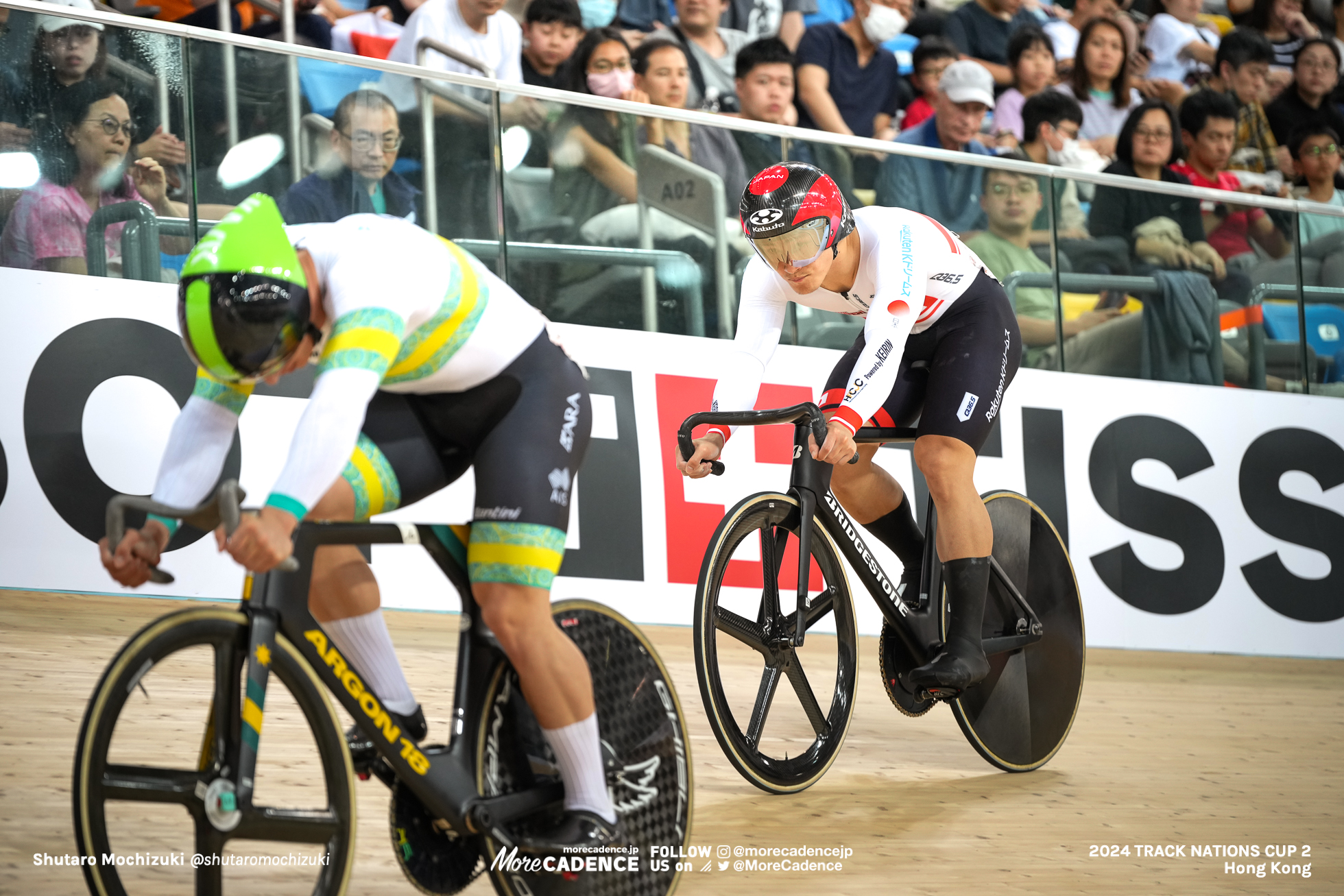 太田海也, OTA Kaiya, JPN, マシュー・リチャードソン, RICHARDSON Matthew, AUS, 男子スプリント 決勝, MEN'S Sprint Final for Gold, 2024トラックネーションズカップ 香港, 2024 UCI TRACK NATIONS CUP Hong Kong