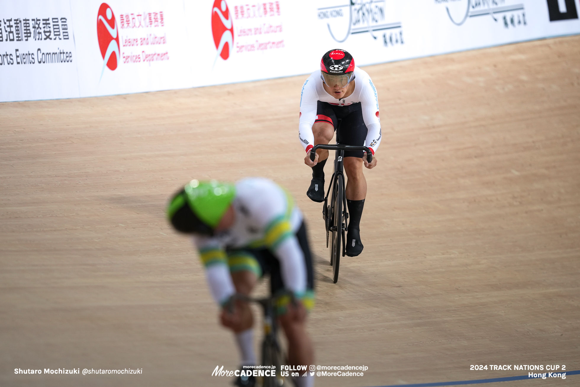 太田海也, OTA Kaiya, JPN, マシュー・リチャードソン, RICHARDSON Matthew, AUS, 男子スプリント 決勝, MEN'S Sprint Final for Gold, 2024トラックネーションズカップ 香港, 2024 UCI TRACK NATIONS CUP Hong Kong