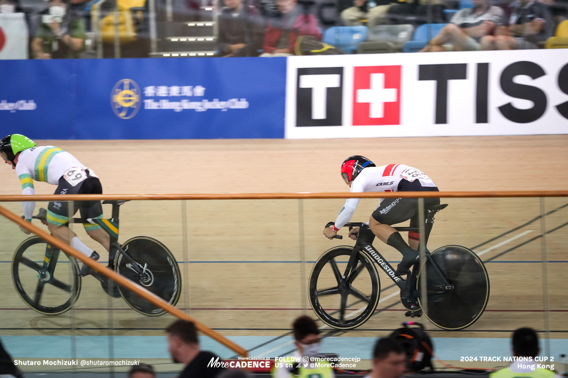 太田海也, OTA Kaiya, JPN, マシュー・リチャードソン, RICHARDSON Matthew, AUS, 男子スプリント 決勝, MEN'S Sprint Final for Gold, 2024トラックネーションズカップ 香港, 2024 UCI TRACK NATIONS CUP Hong Kong