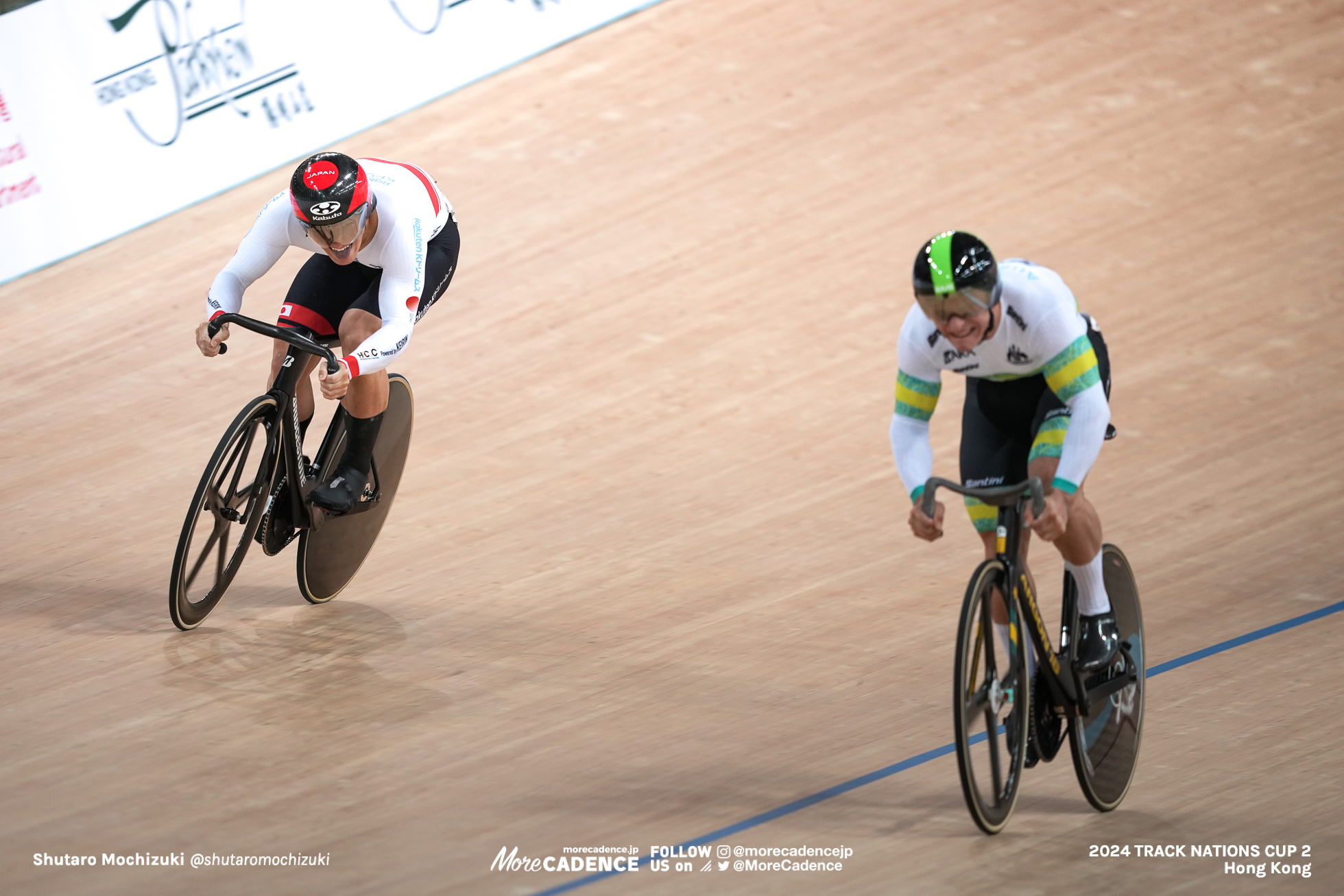 太田海也, OTA Kaiya, JPN, マシュー・リチャードソン, RICHARDSON Matthew, AUS, 男子スプリント 決勝, MEN'S Sprint Final for Gold, 2024トラックネーションズカップ 香港, 2024 UCI TRACK NATIONS CUP Hong Kong