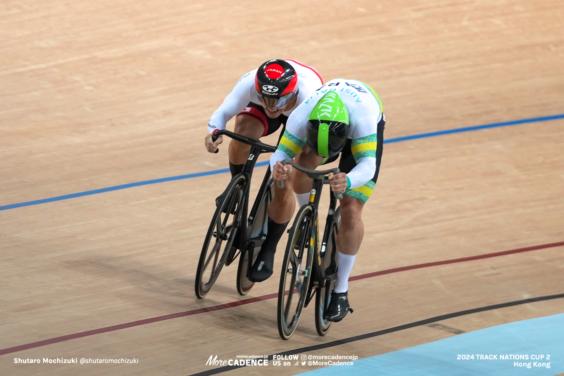 太田海也, OTA Kaiya, JPN, マシュー・リチャードソン, RICHARDSON Matthew, AUS, 男子スプリント 決勝, MEN'S Sprint Final for Gold, 2024トラックネーションズカップ 香港, 2024 UCI TRACK NATIONS CUP Hong Kong