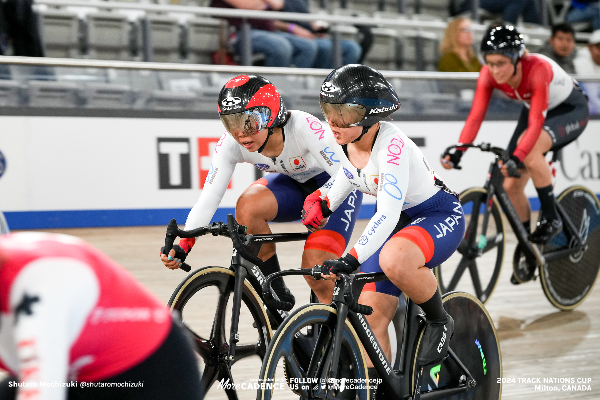 池田瑞紀, IKEDA Mizuki, 水谷彩奈, MIZUTANI Ayana, JPN, 女子マディソン, WOMEN'S Madison, 2024トラックネーションズカップ ミルトン, 2024 UCI TRACK NATIONS CUP Milton, Canada