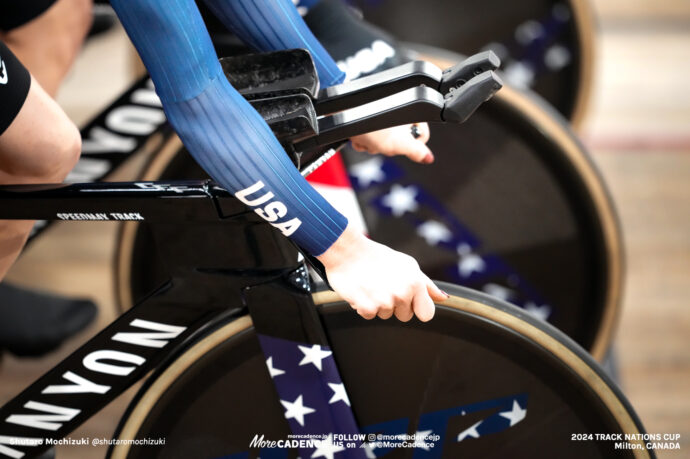 USA, 女子チームパシュート 予選, WOMEN'S Team Pursuit Qualification, 2024トラックネーションズカップ ミルトン, 2024 UCI TRACK NATIONS CUP Milton, Canada