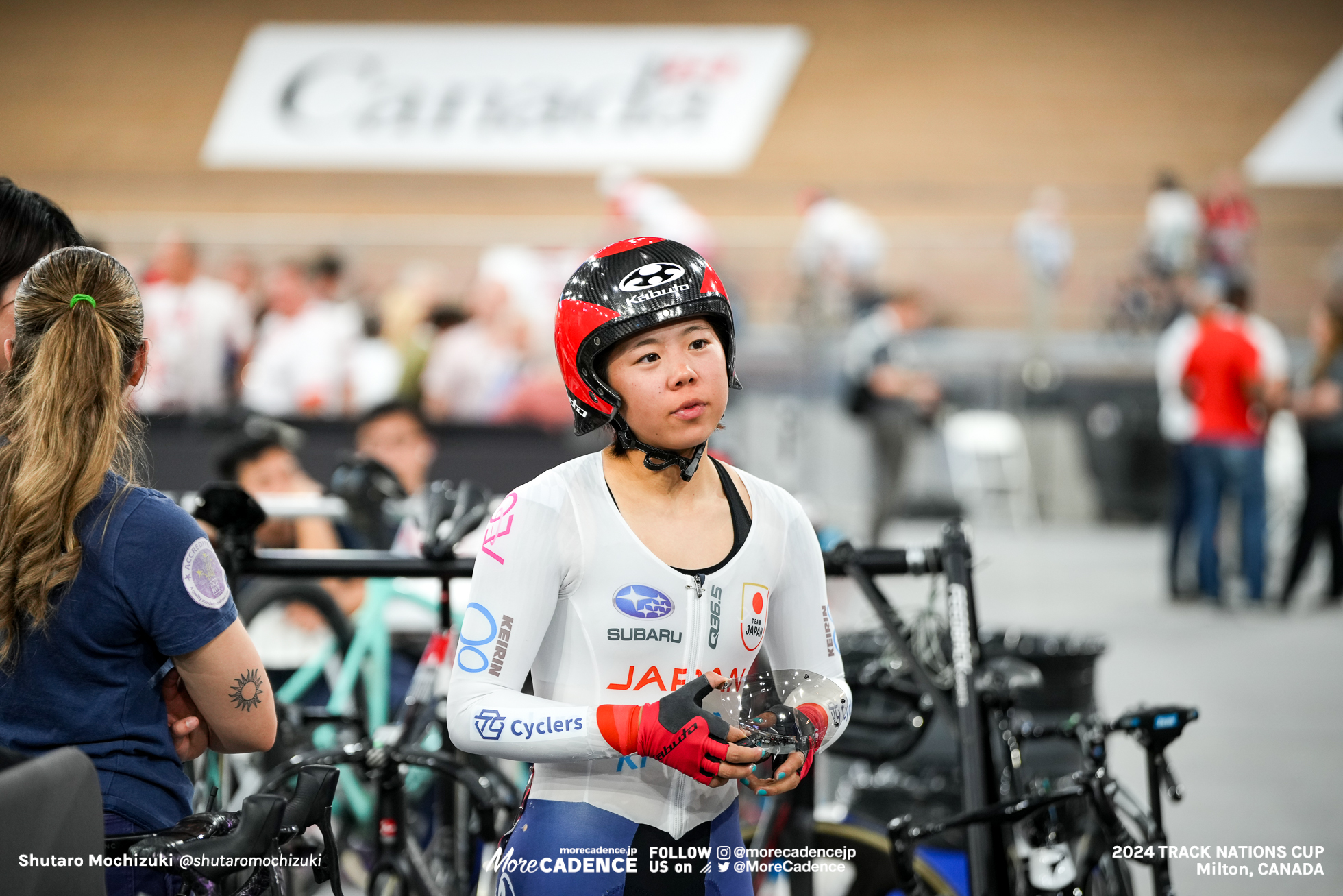 池田瑞紀, IKEDA Mizuki, JPN, 女子マディソン 予選, WOMEN'S Madison Qualification Heat 2, 2024トラックネーションズカップ ミルトン, 2024 UCI TRACK NATIONS CUP Milton, Canada