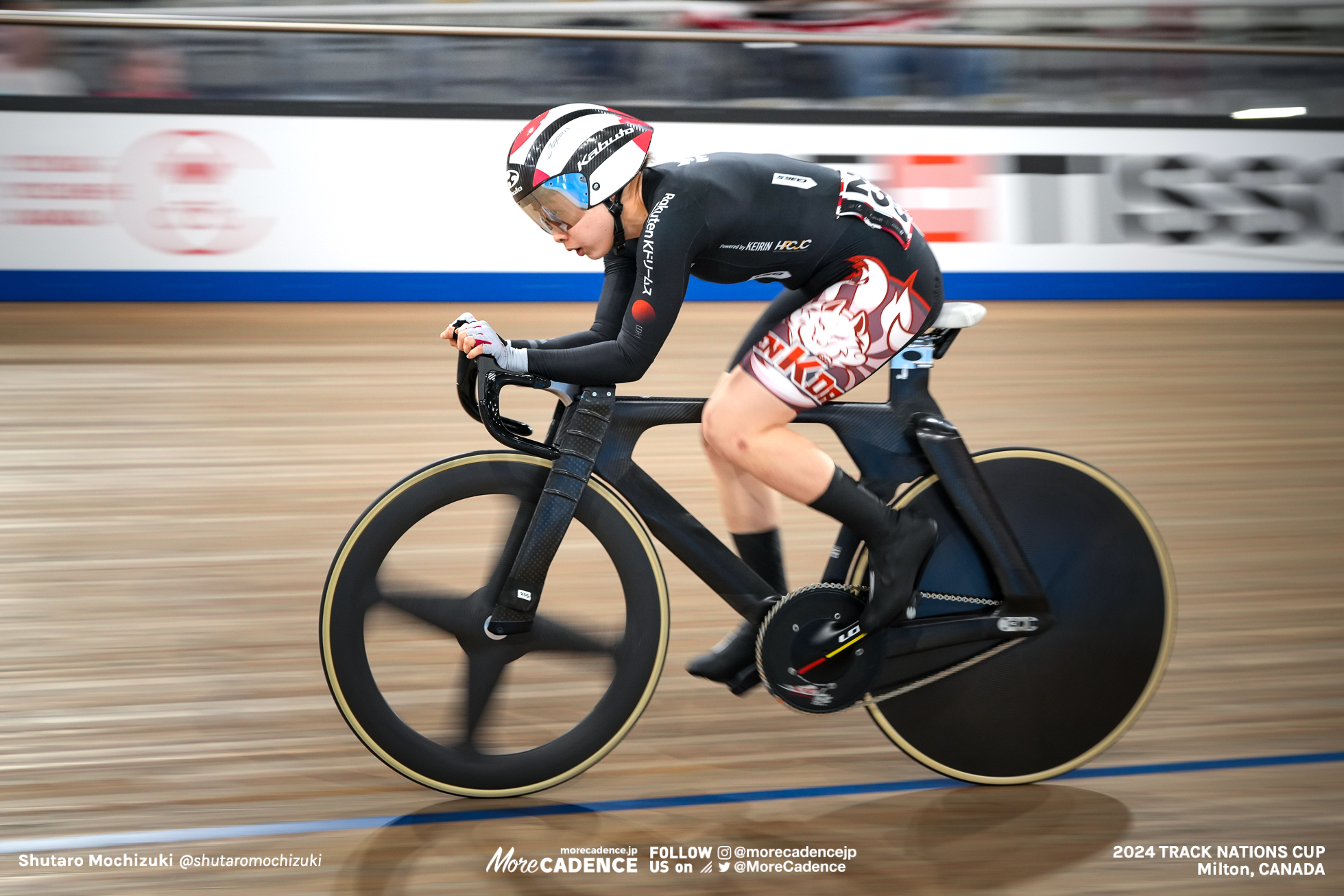 内野艶和, UCHINO Tsuyaka, JPN, 女子オムニアム テンポレース, WOMEN'S Omnium Tempo Race, 2024トラックネーションズカップ ミルトン, 2024 UCI TRACK NATIONS CUP Milton, Canada