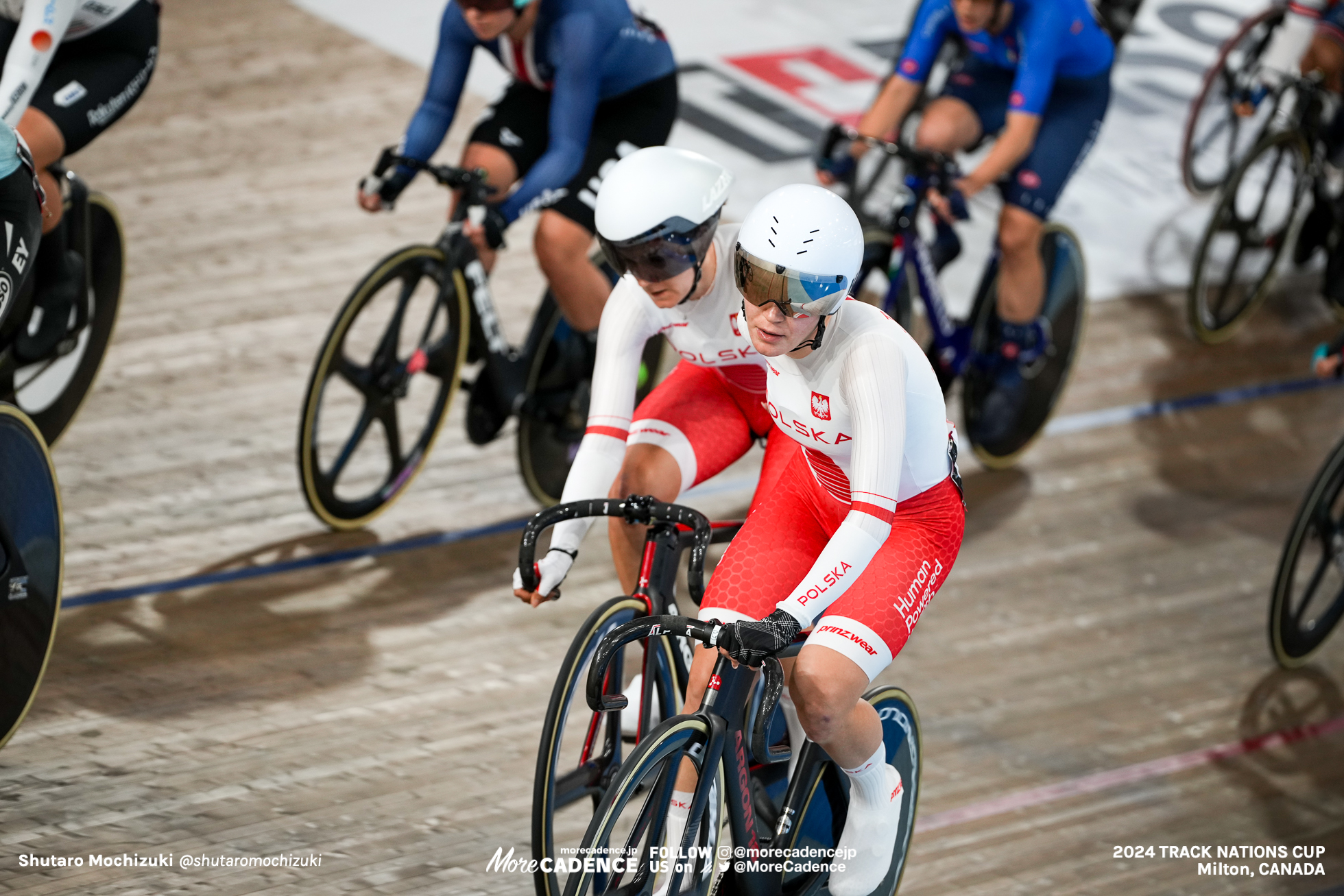 ダリア・ピクリク, PIKULIK Daria, ウィクトリア・ピクリク, PIKULIK Wiktoria, POL, 女子マディソン, WOMEN'S Madison, 2024トラックネーションズカップ ミルトン, 2024 UCI TRACK NATIONS CUP Milton, Canada