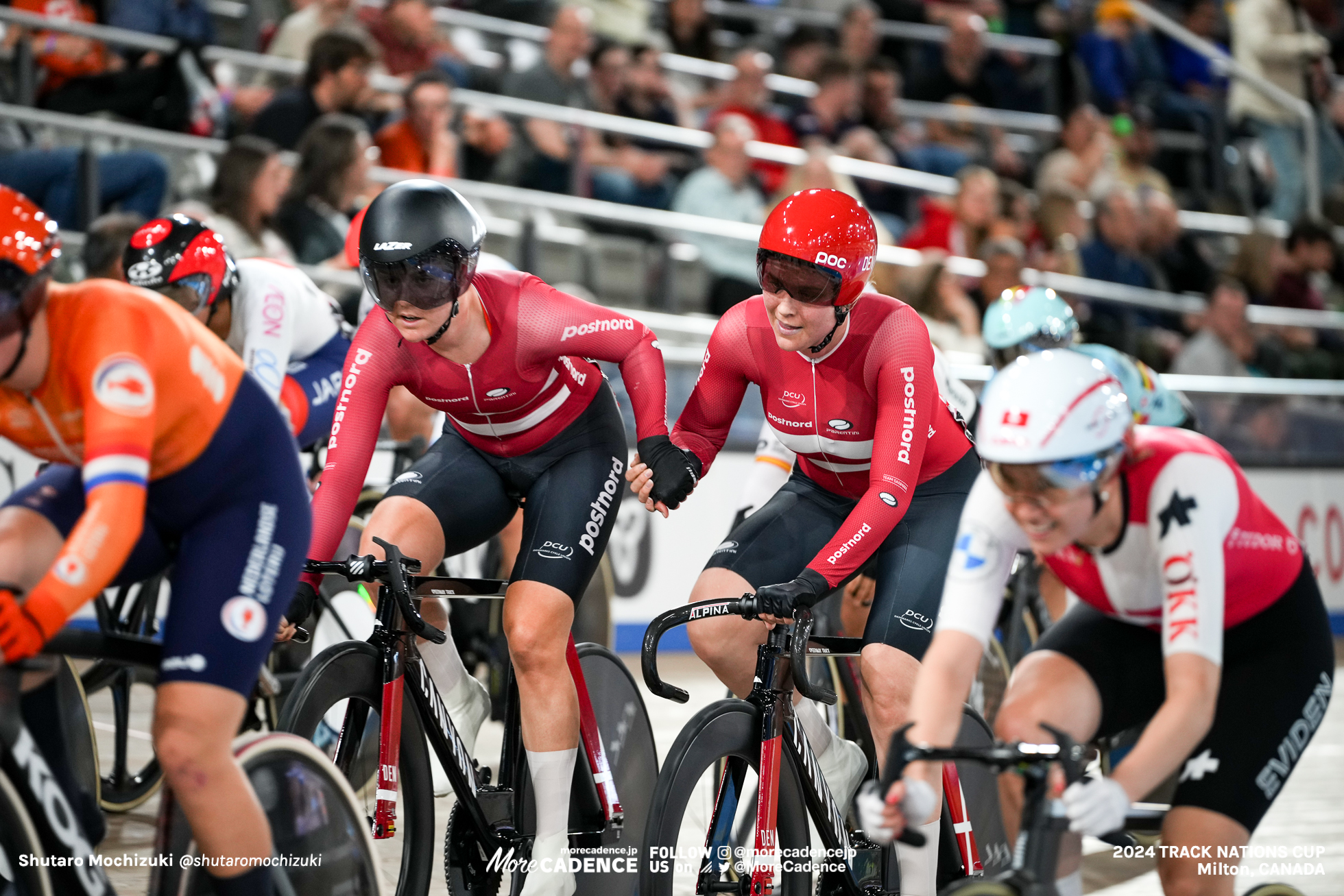 ジュリー・レス, LETH Julie, アマリー・ディデリクセン, DIDERIKSEN Amalie, DEN, 女子マディソン, WOMEN'S Madison, 2024トラックネーションズカップ ミルトン, 2024 UCI TRACK NATIONS CUP Milton, Canada